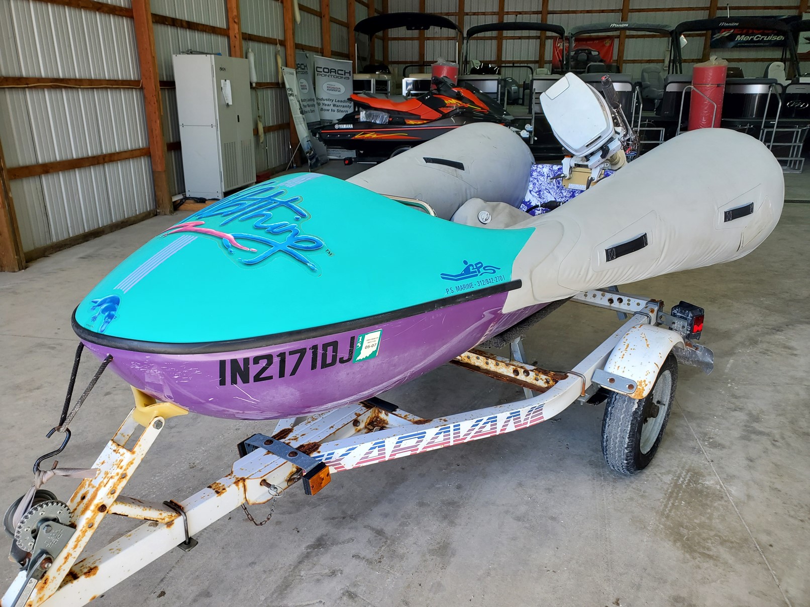 1994 P.S. MARINE WILDTHING INFLATABLE