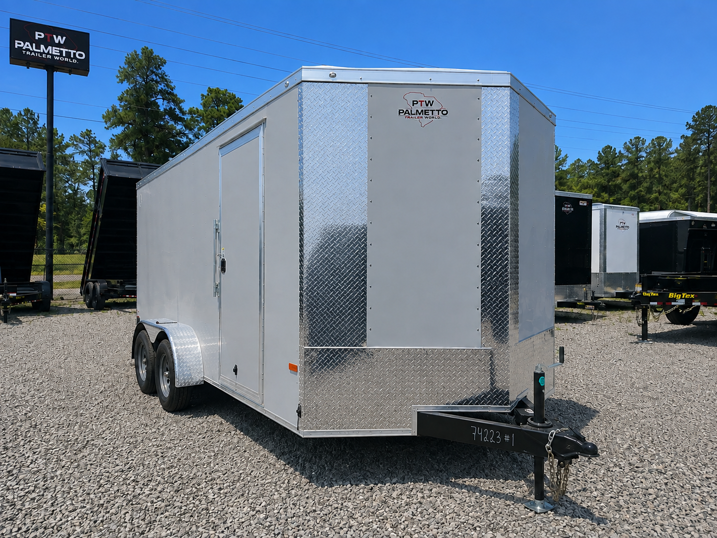 2027 ROCK SOLID RS 7X14TA DOVE DOVE