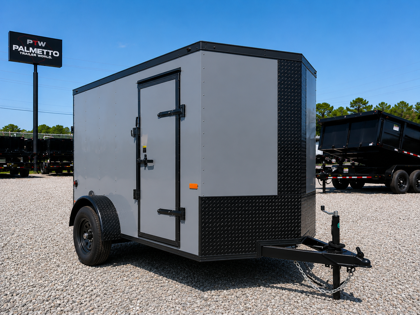 2026 ROCK SOLID RS 5X8SA DOVE PTW BO DOVE GRAY PTW BO