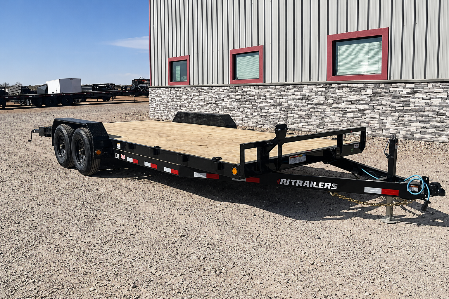 2026 PJ PJ CH 20FT CAR HAULER BLACK