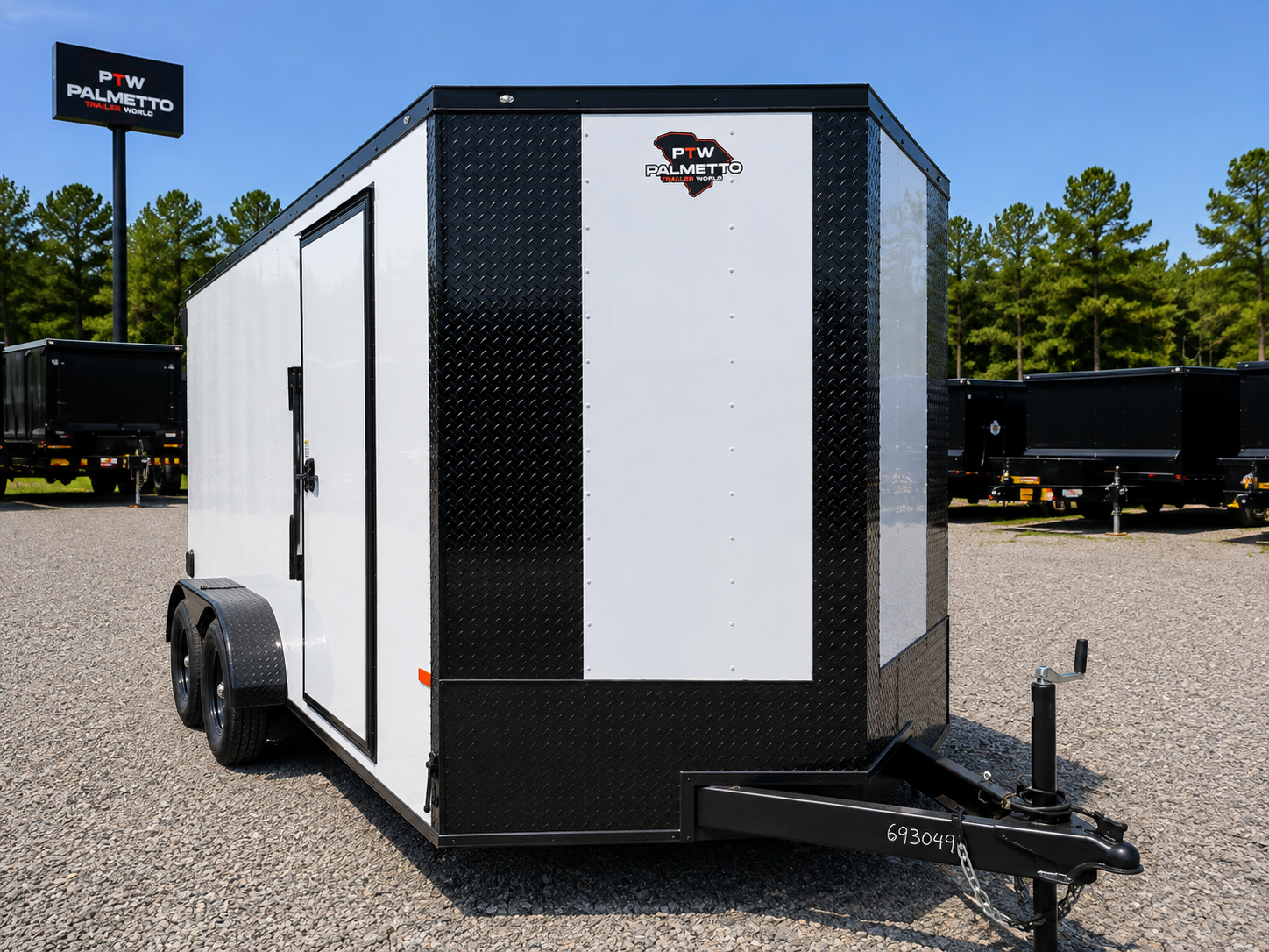 2026 ROCK SOLID RS 7X16TA WHITE PTW BO WHITE PTW BO