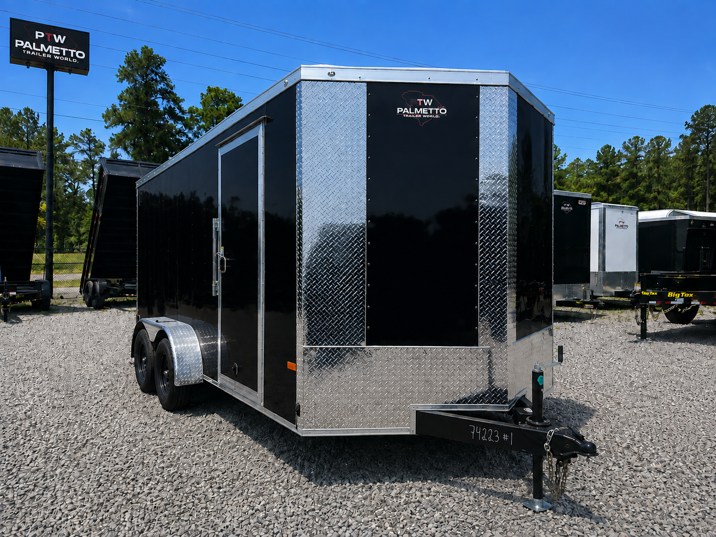 2027 ROCK SOLID RS 7X14TA BLACK BLACK