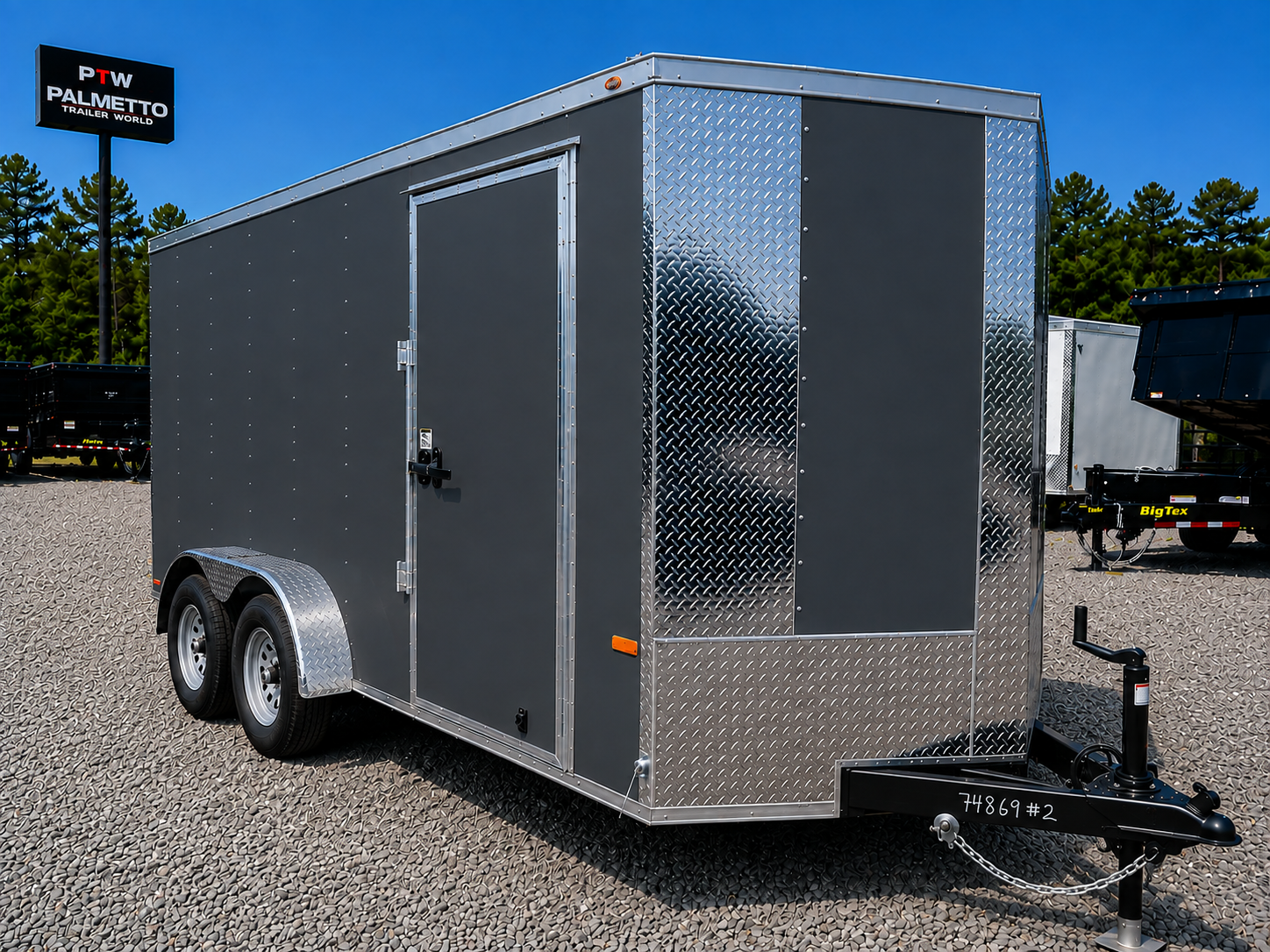 2026 ROCK SOLID RS 6X12TA CHARCOAL