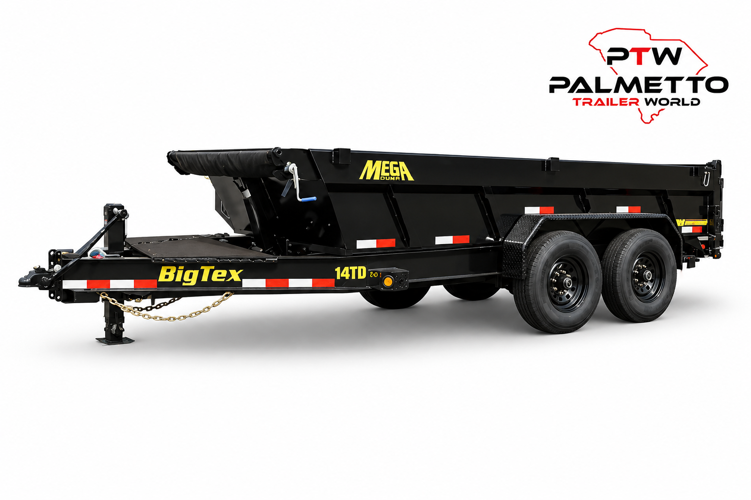 2026 BIG TEX BT TD 7X16X2 HYD BLACK