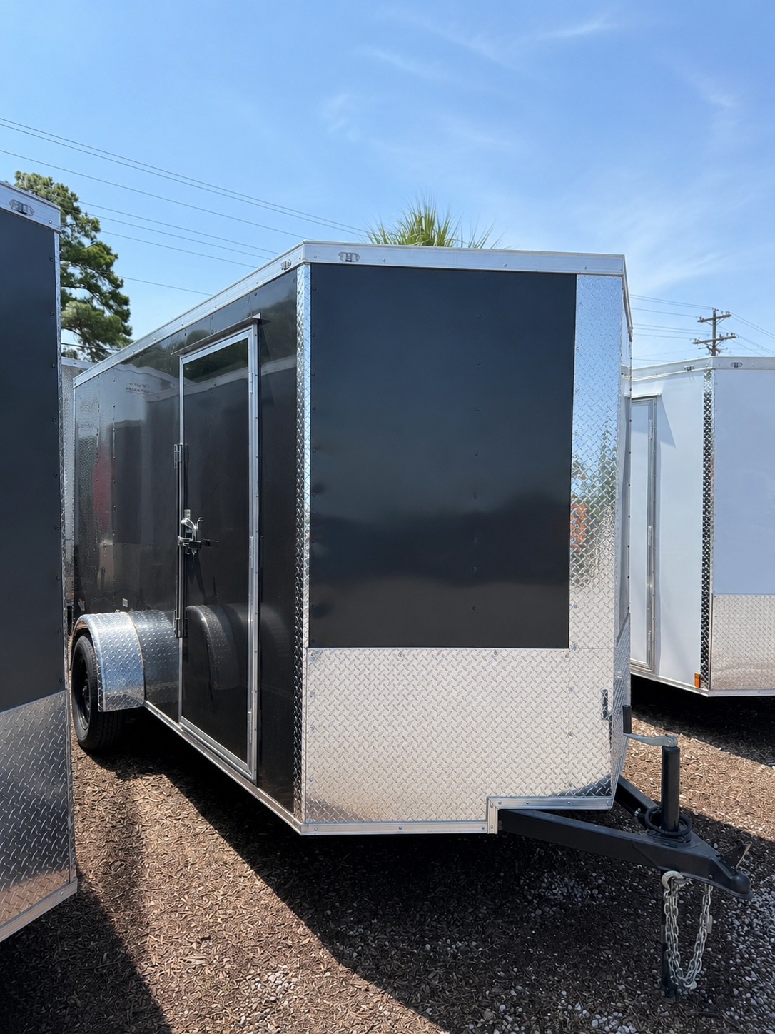 2027 WARE CARGO W 6X12SA BLACK BLACK