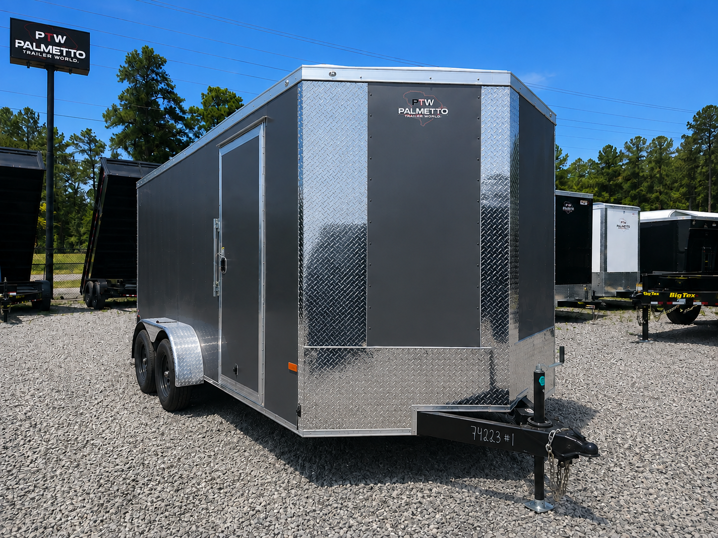 2026 ROCK SOLID RS 7X16TA CHARCOAL PTW C CHARCOAL / PTW C