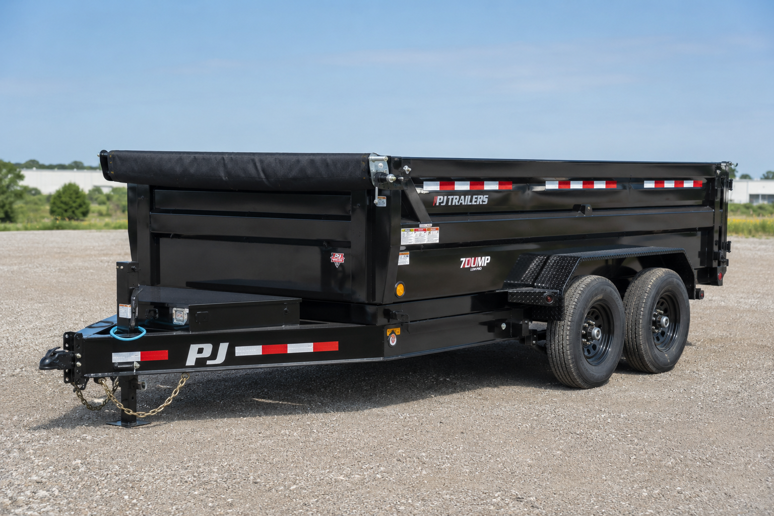 2026 PJ PJ DL 7X16X3 BLACK