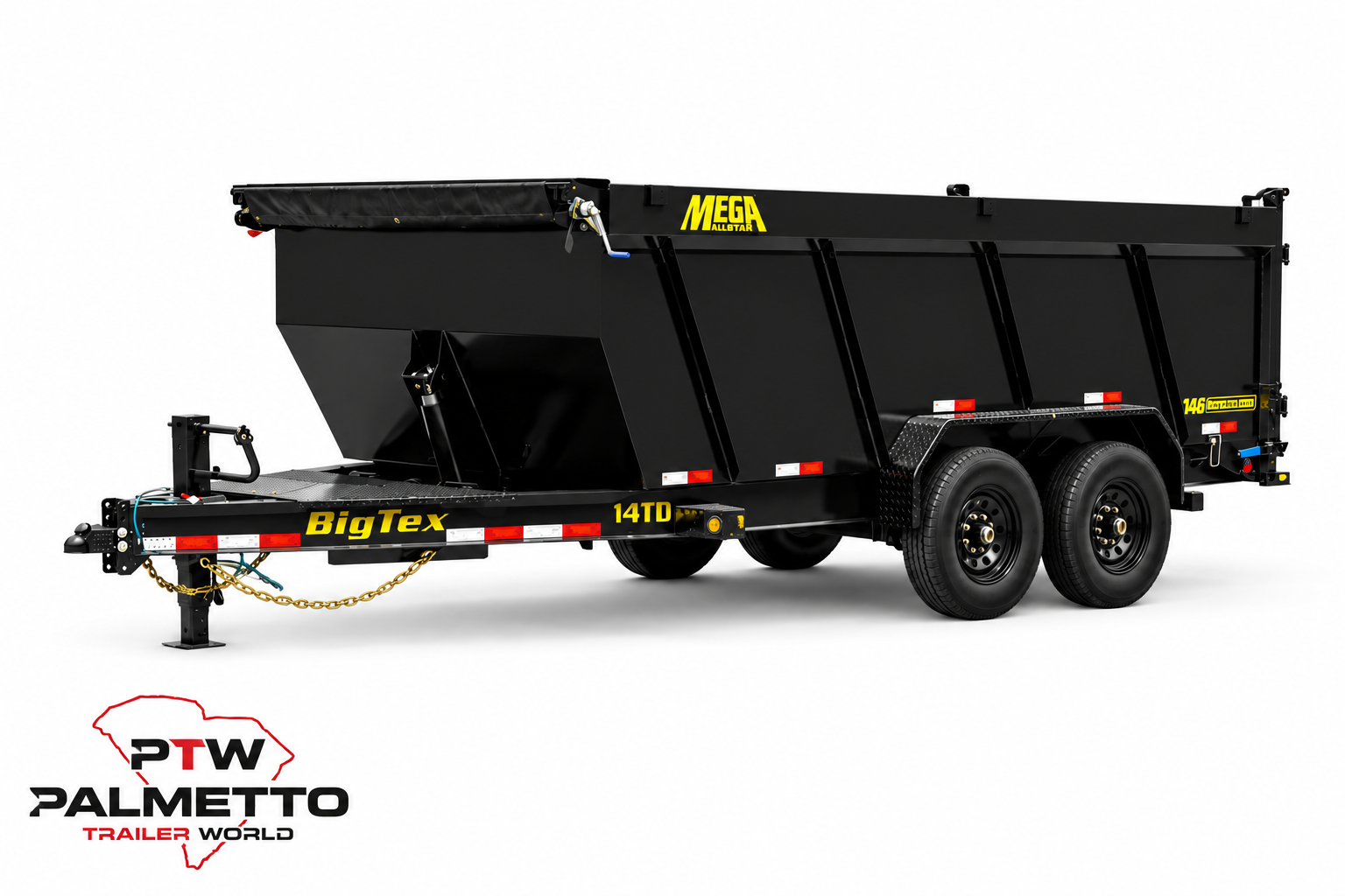 2026 BIG TEX BT TD 7X14X4TA N/A HYDRO BLACK