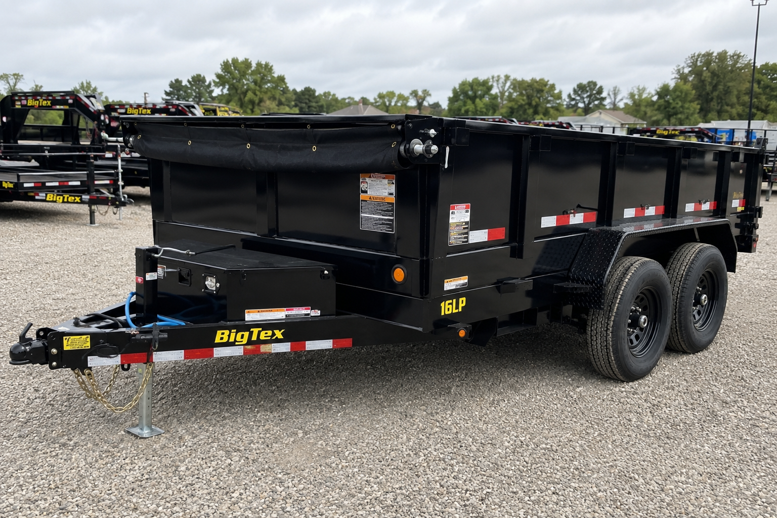 2026 BIG TEX BT LP 716 DUMP BLACK