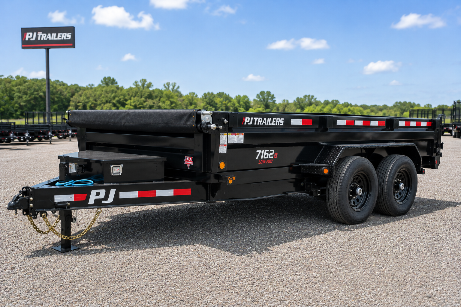 2026 PJ PJ DL 7X16X2 BLACK