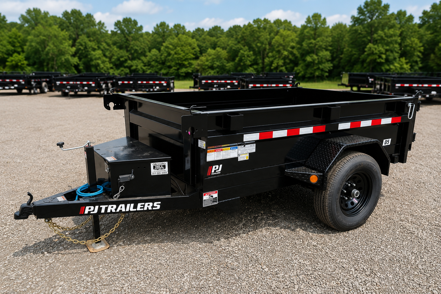 2026 PJ PJ D5 5X8X2SA BLACK