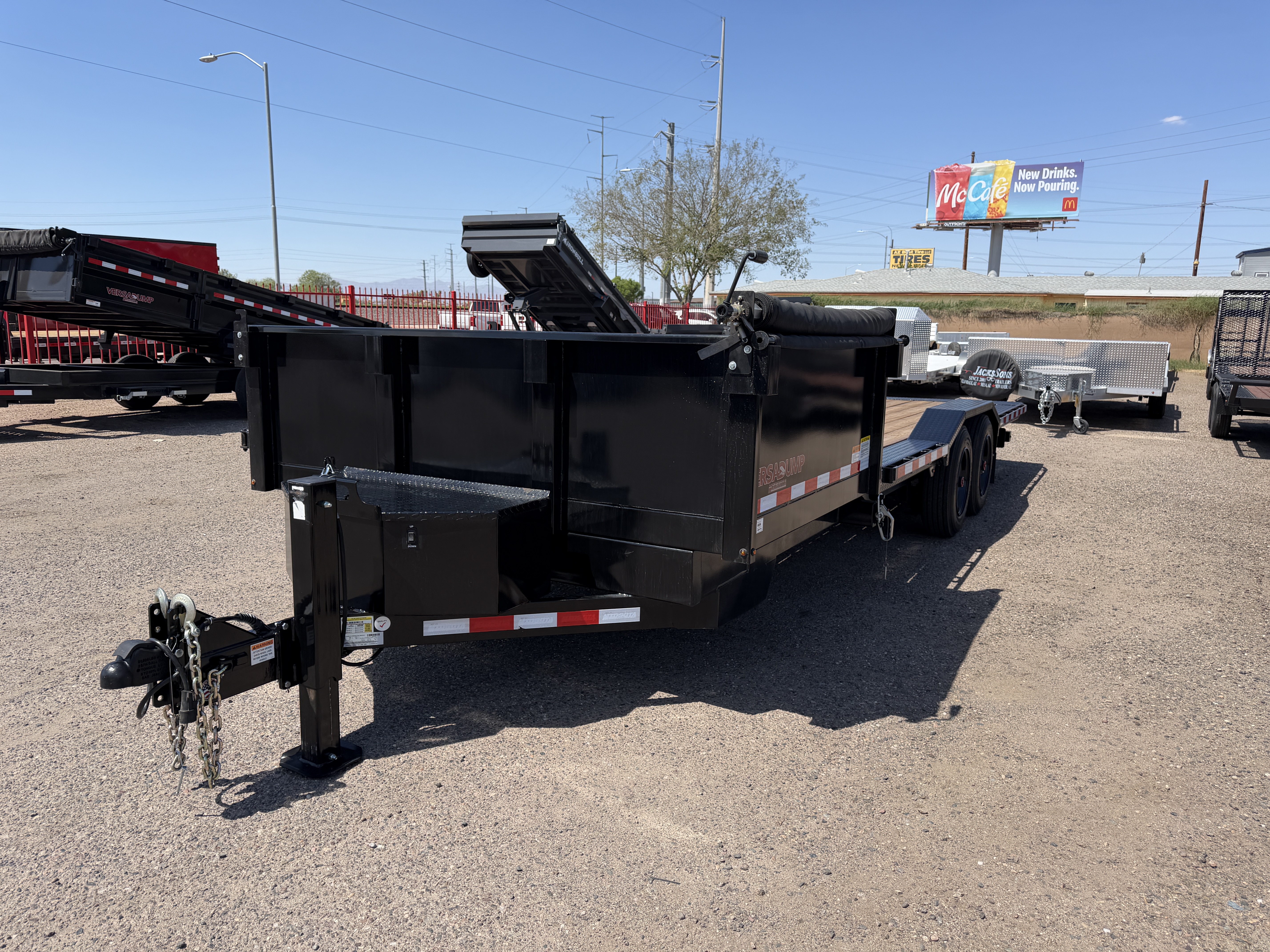 Midsota 23'x102" Scissor Side Dump Trailer w/ 24" Sides (HS)