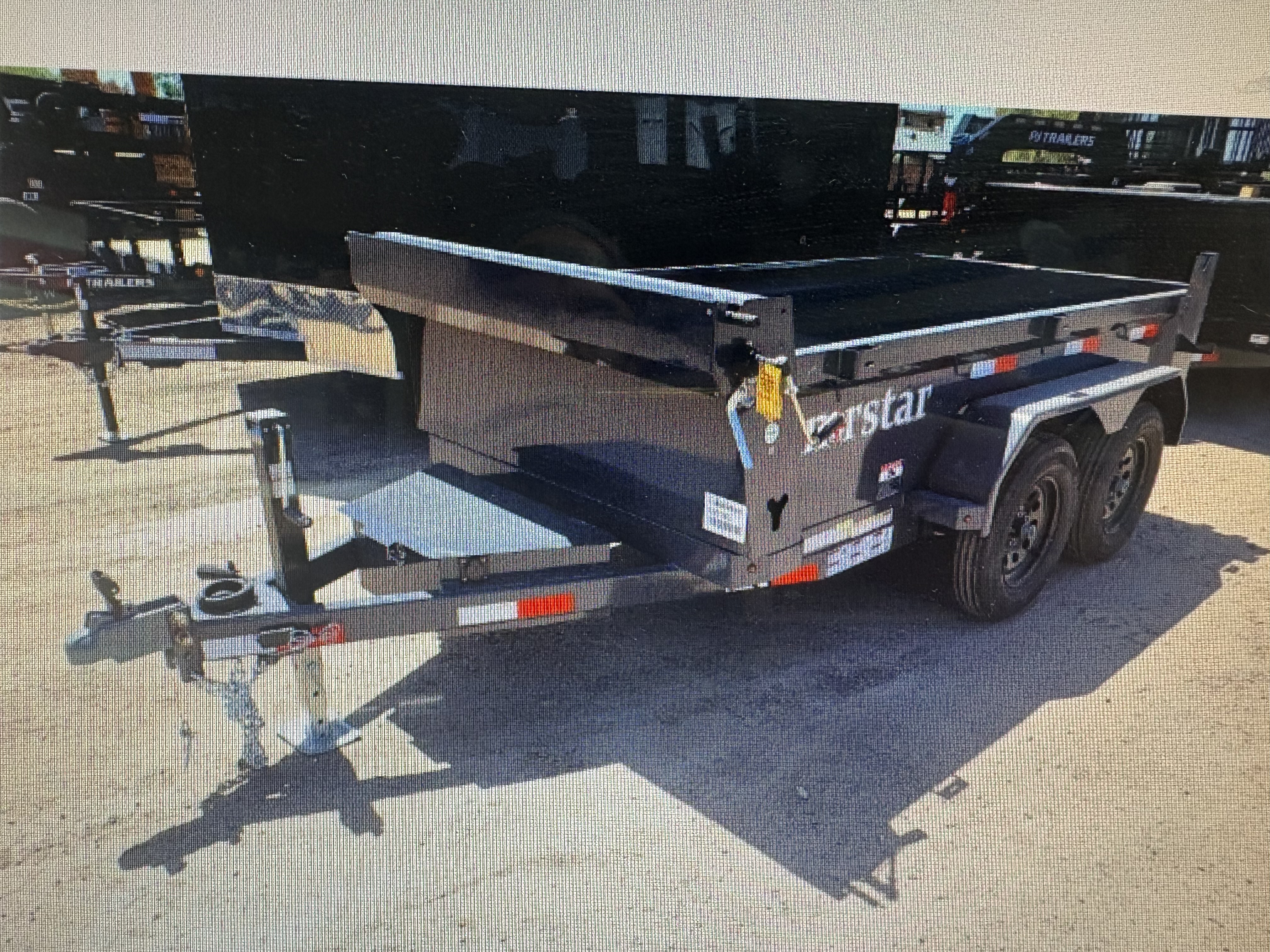 Norstar 10x60 Norstar Tandem Axle Dump, 7K GVWR, 20" Sides
