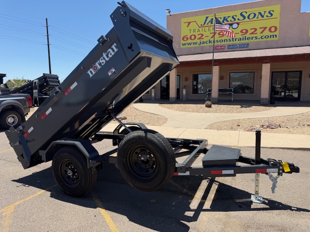 Norstar 10x60 Norstar Single Axle Dump, 7K GVWR, 20" Side