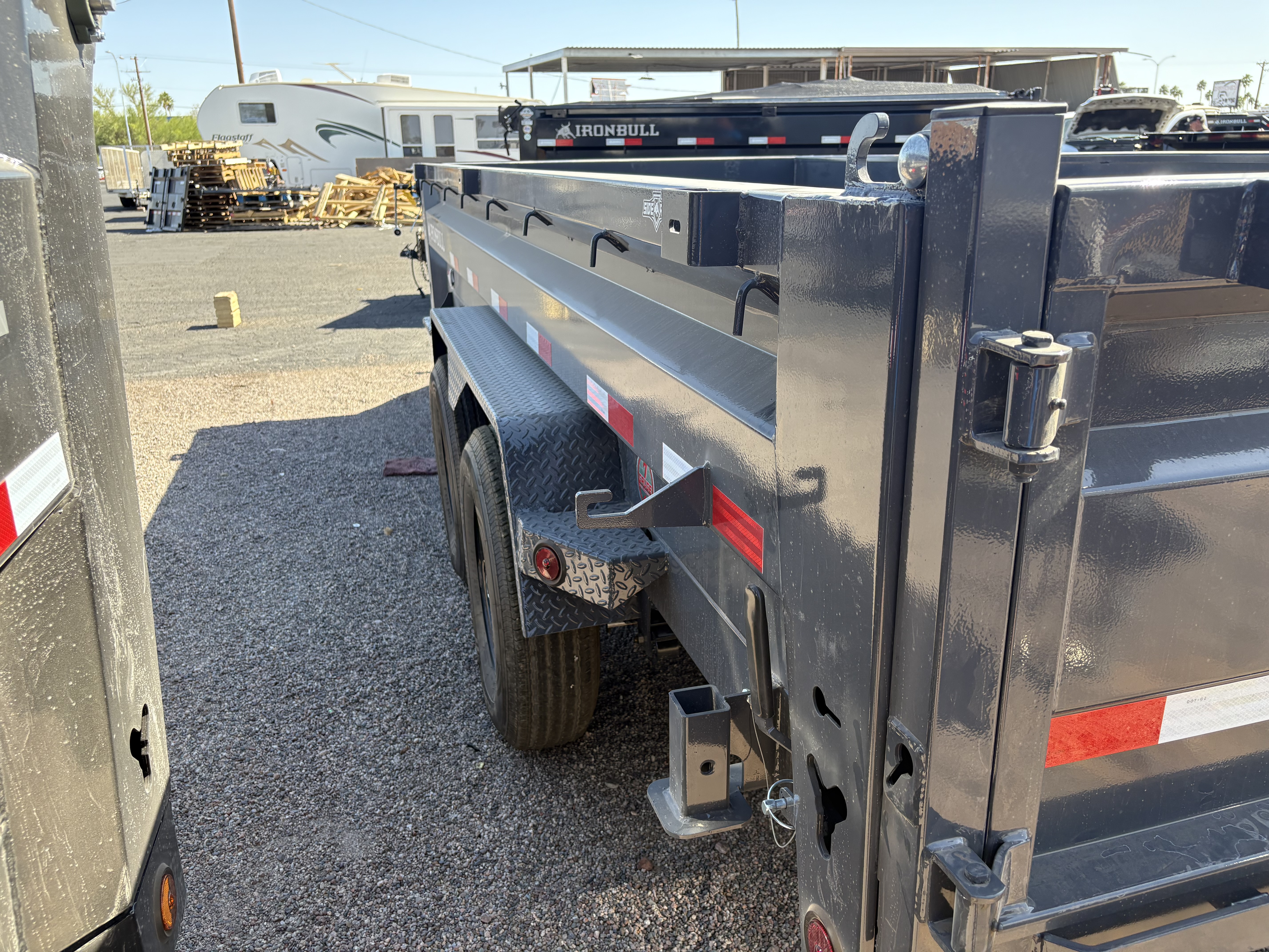 Norstar 14x83 IronBull Tandem Axle Dump, 15K GVWR, 24" Sides