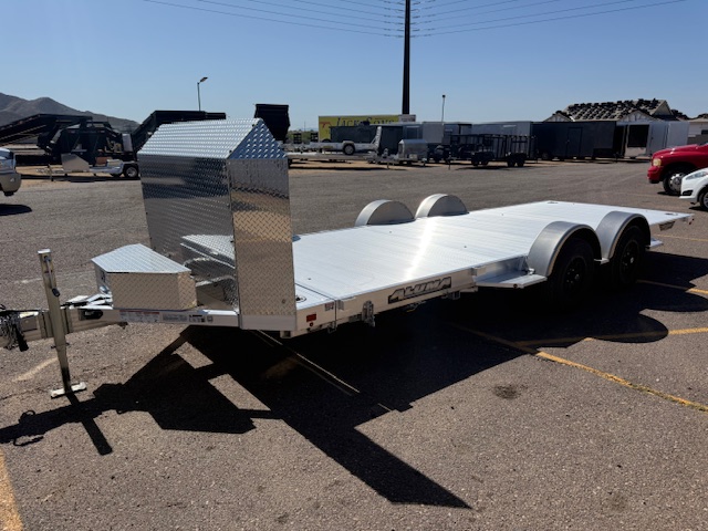 Aluma 18'x82" Aluminum 8218LP TILT Trailer w/ Ramps (8218LP-TILT)