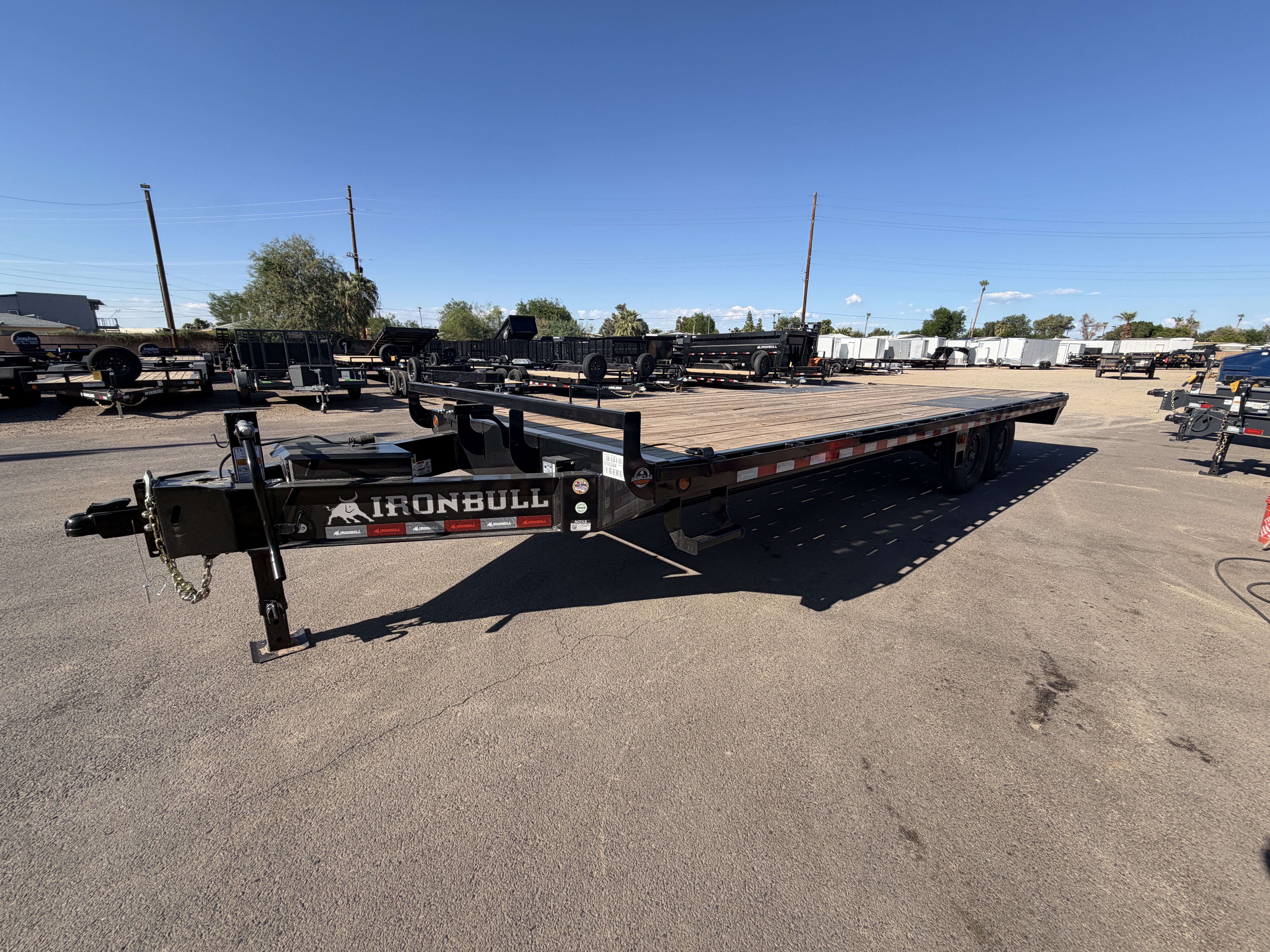 Iron Bull 24'x102" Pintle Deckover Tilt Trailer (TDP)