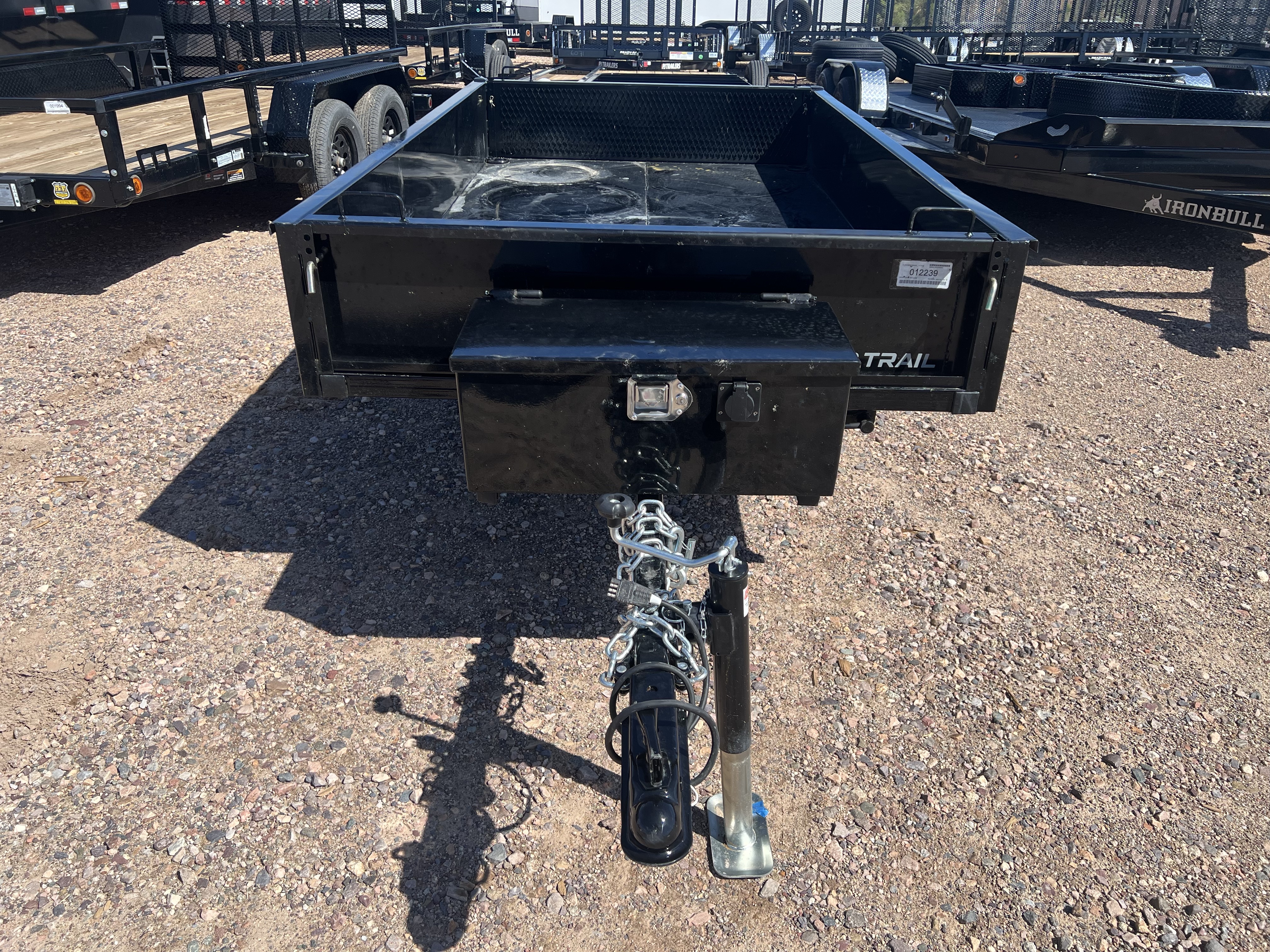 Load Trail 08x53 Single Axle Dump, 3K GVWR, w/ Ramps