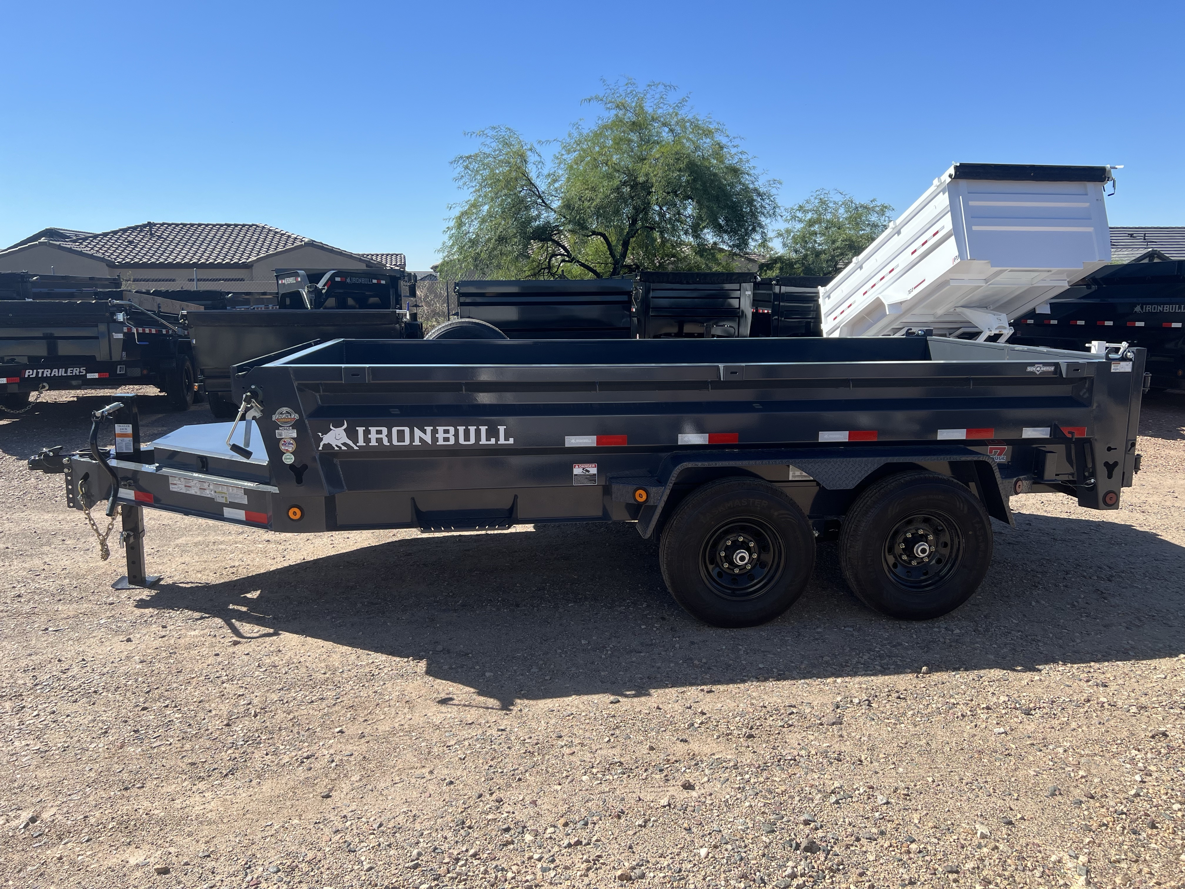 Norstar 14x83 IronBull Tandem Axle Dump, 15K GVWR, 24" Sides