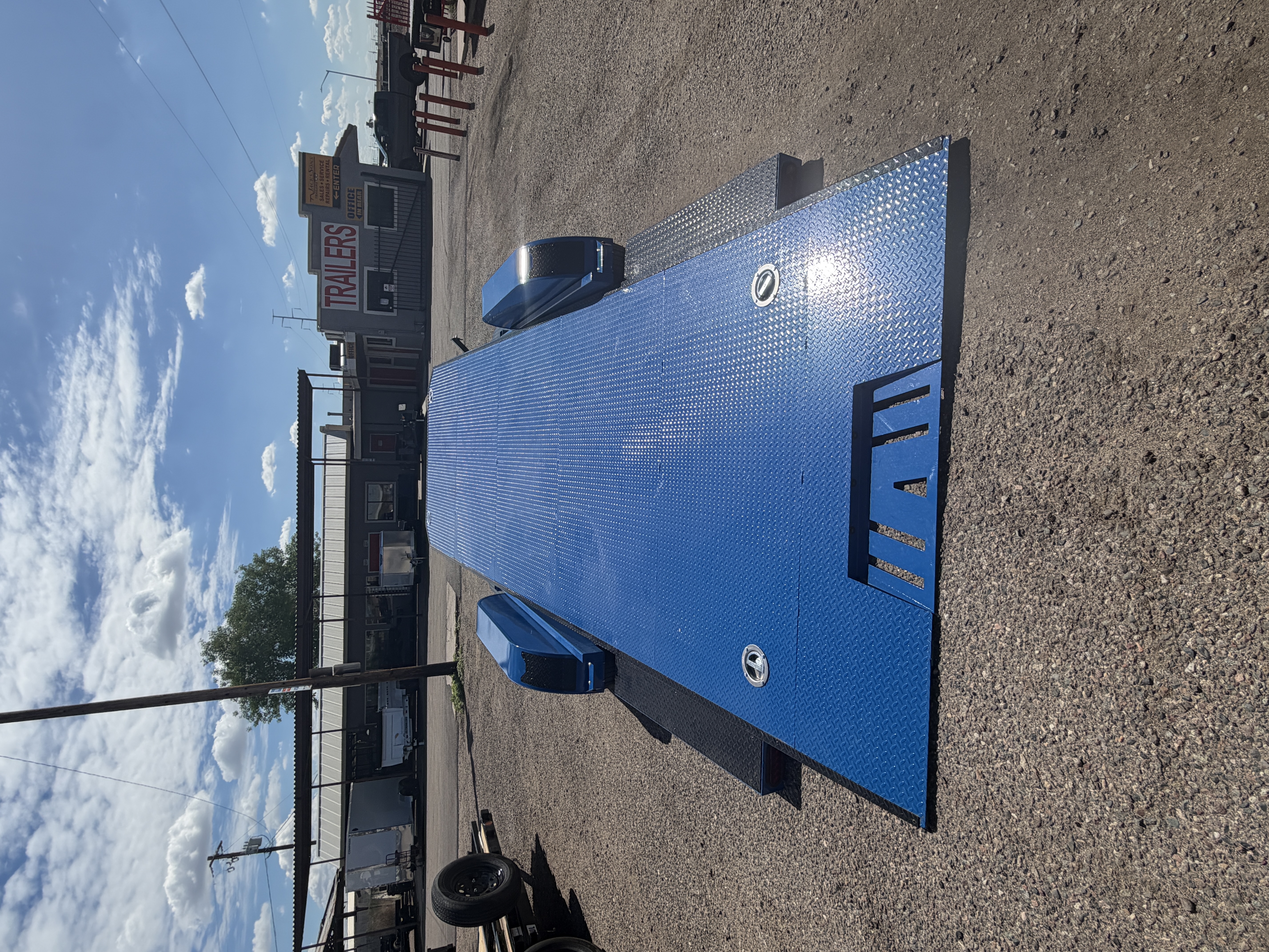 Norstar 20x83 IronBull Tandem Axle Car Hauler Tilt, 10K GVWR, Steel Deck