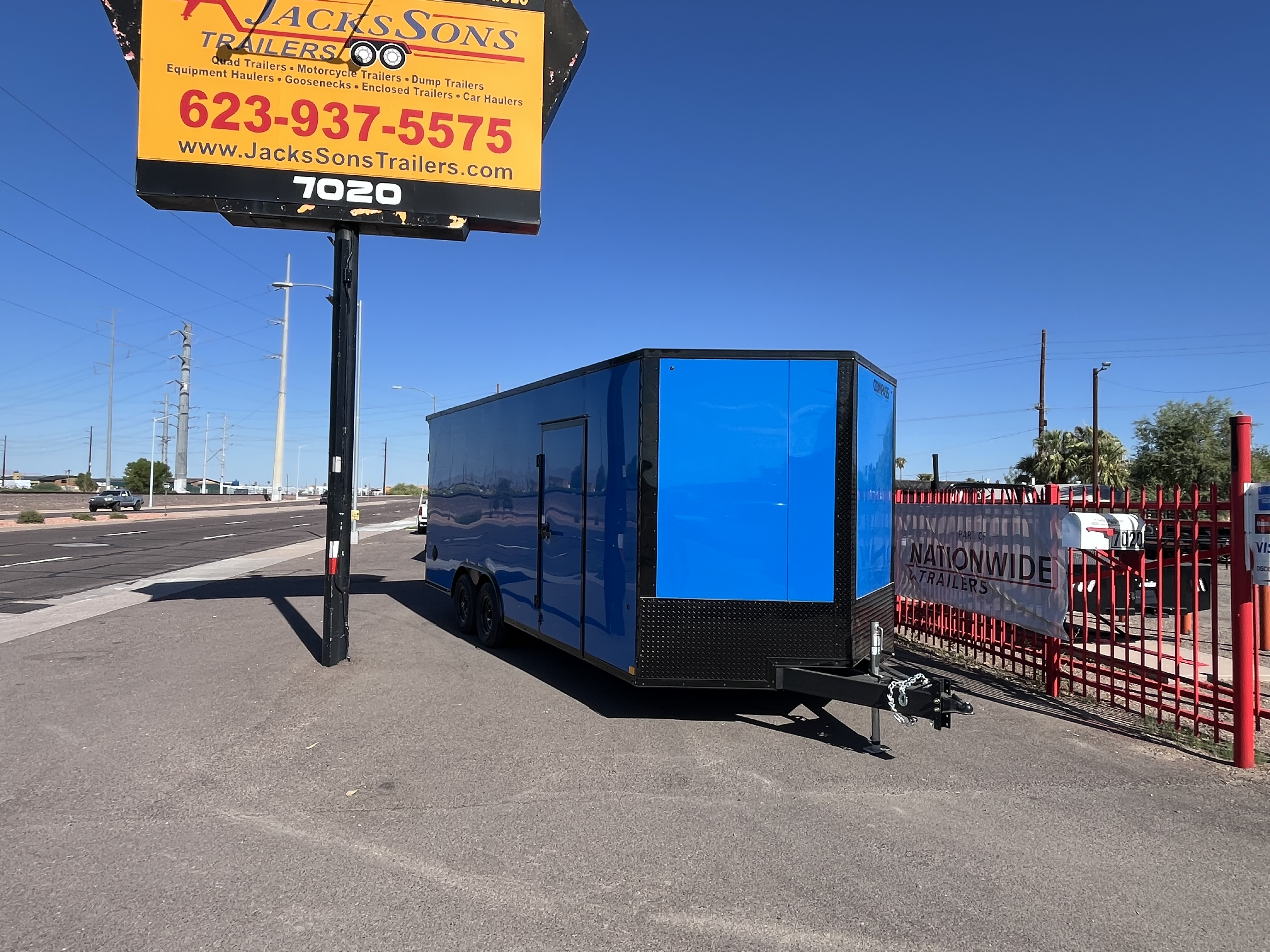 Compass 20x8.5 Jasper SE Car Hauler, 10K GVWR, Ramp Door