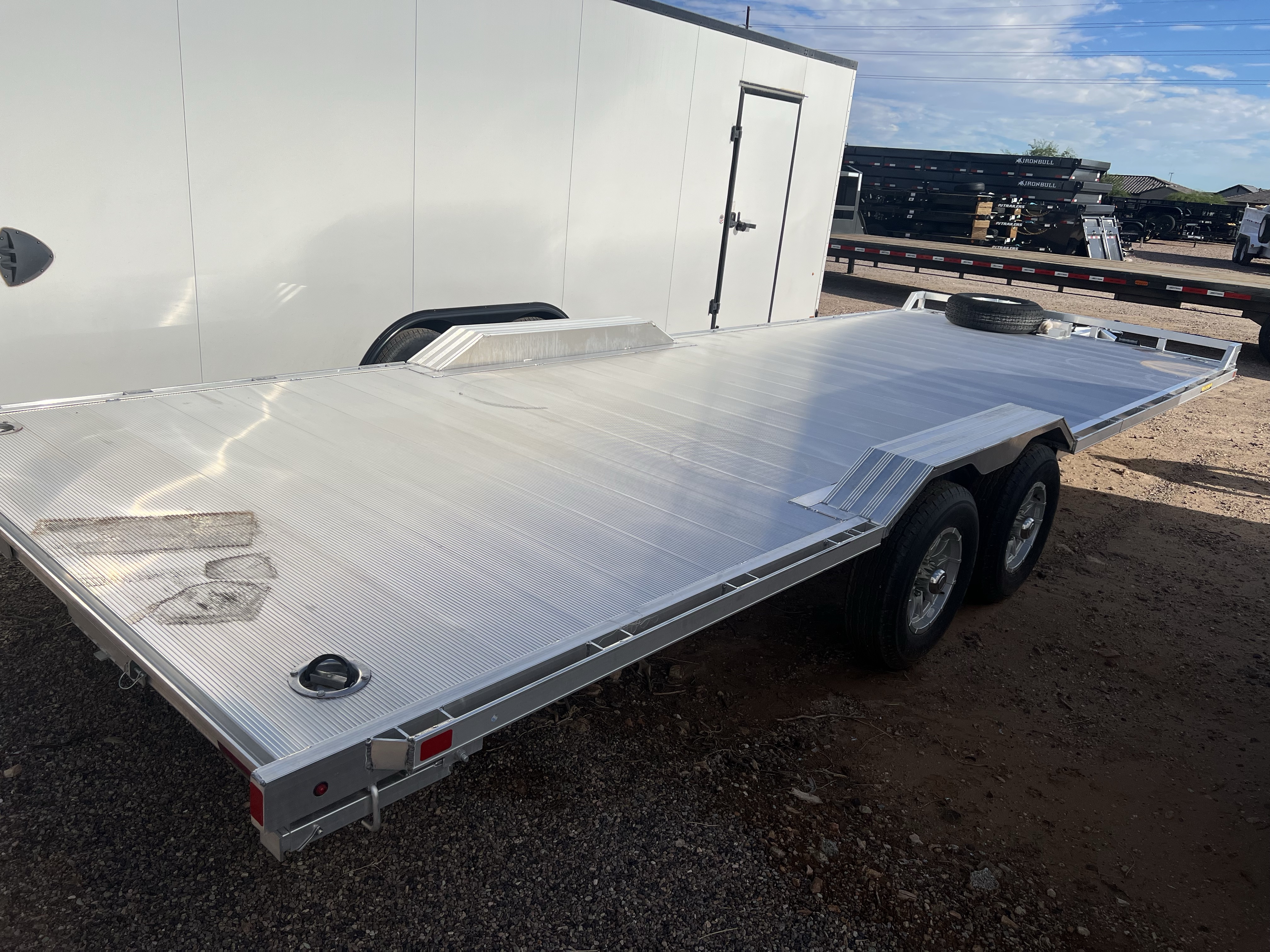 Aluma 24'x102" Aluminum Car Trailer w/ Ramps (WB24H)