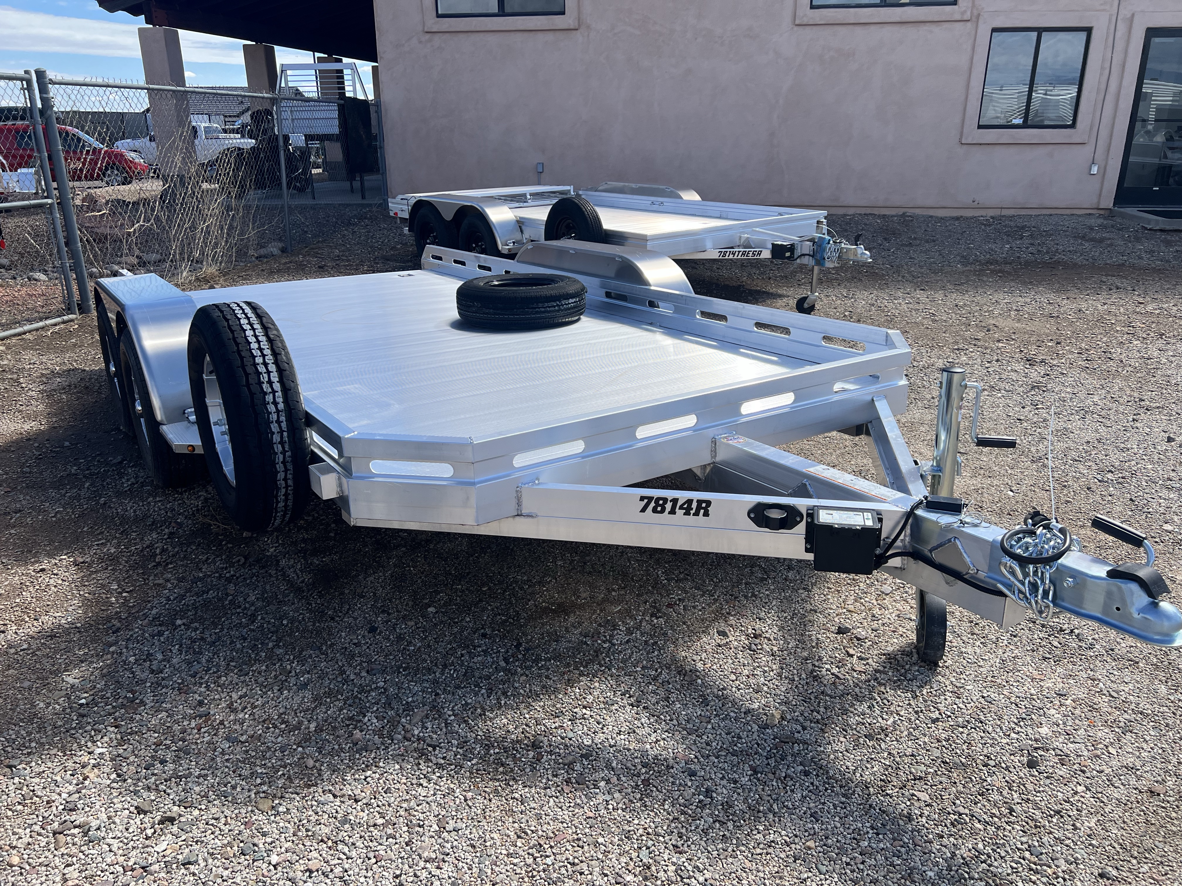 Aluma 14x78 All Aluminum, 7K GVWR, Tandem Axle (7814TA-EL-R-RTD)