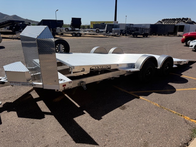 Aluma 18'x82" Aluminum 8218LP TILT Trailer w/ Ramps (8218LP-TILT)