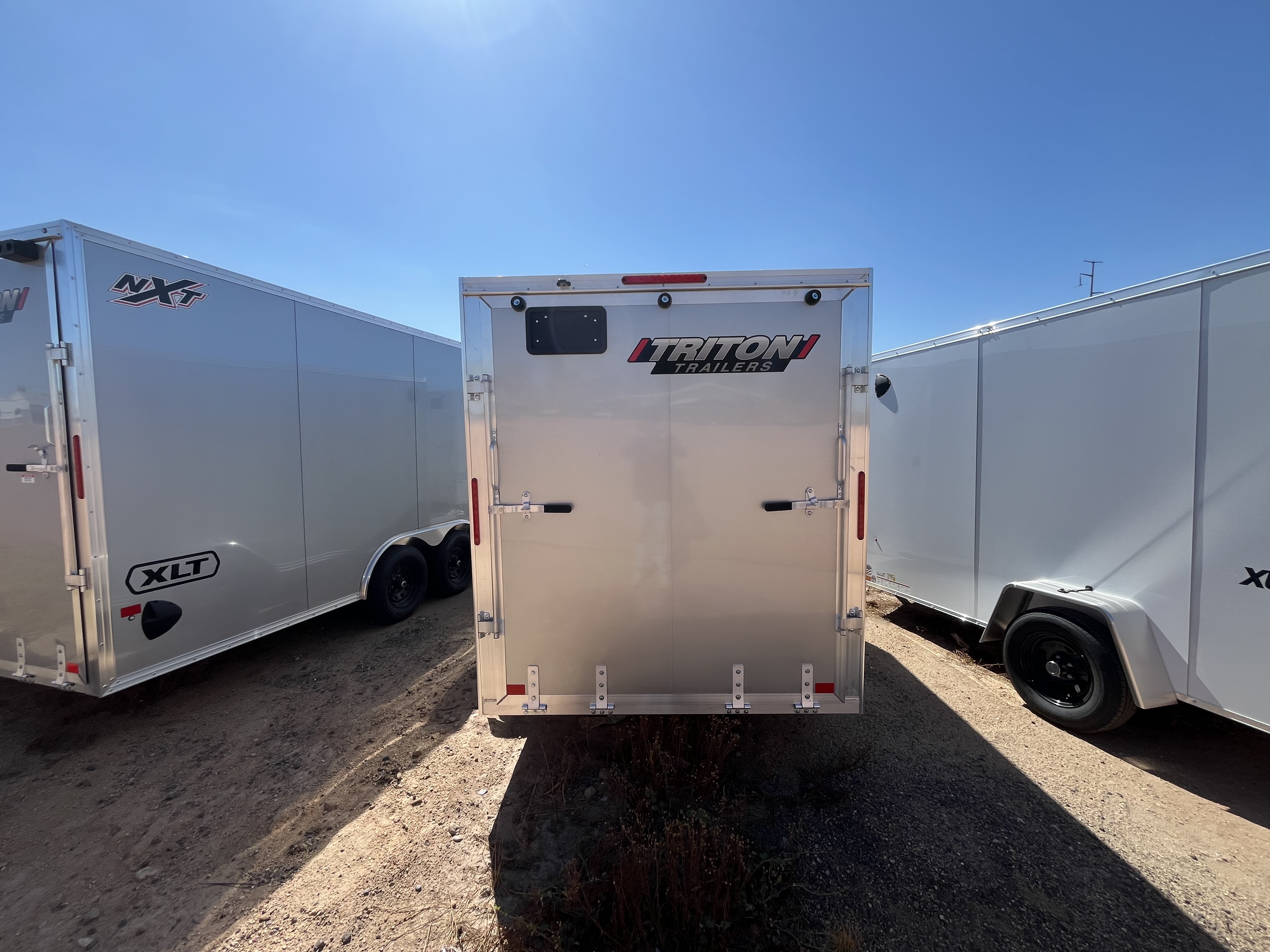 EZ Hauler 6'x12' Enclosed Cargo Trailer w/ Rear Ramp Door (NXT)