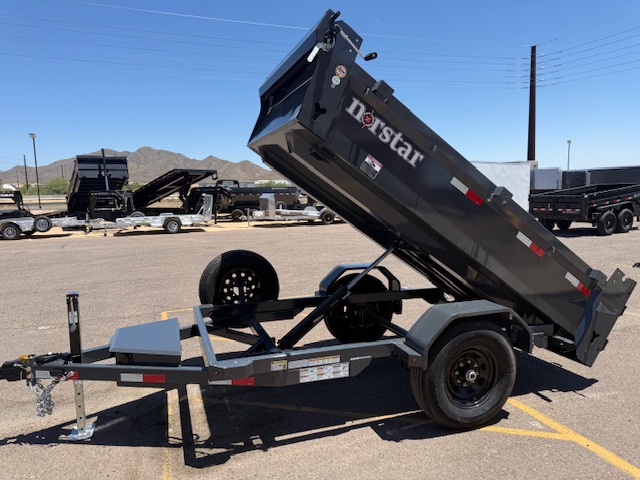 Norstar 10x60 Norstar Single Axle Dump, 7K GVWR, 20" Side
