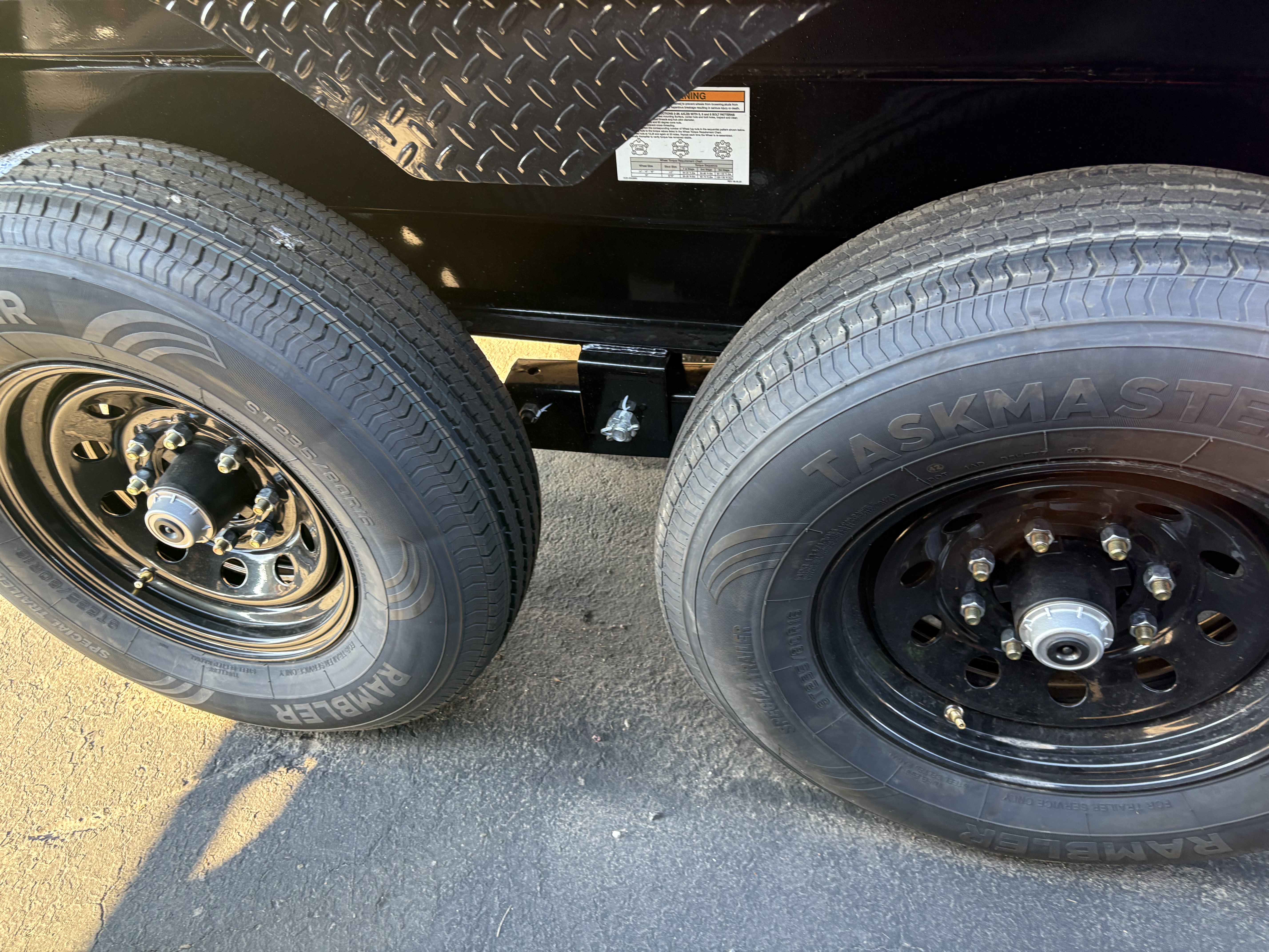 Norstar 14x83 IronBull Tandem Axle Dump, 15K GVWR, 48" Sides, Solar Charger, 14 Ply Tires