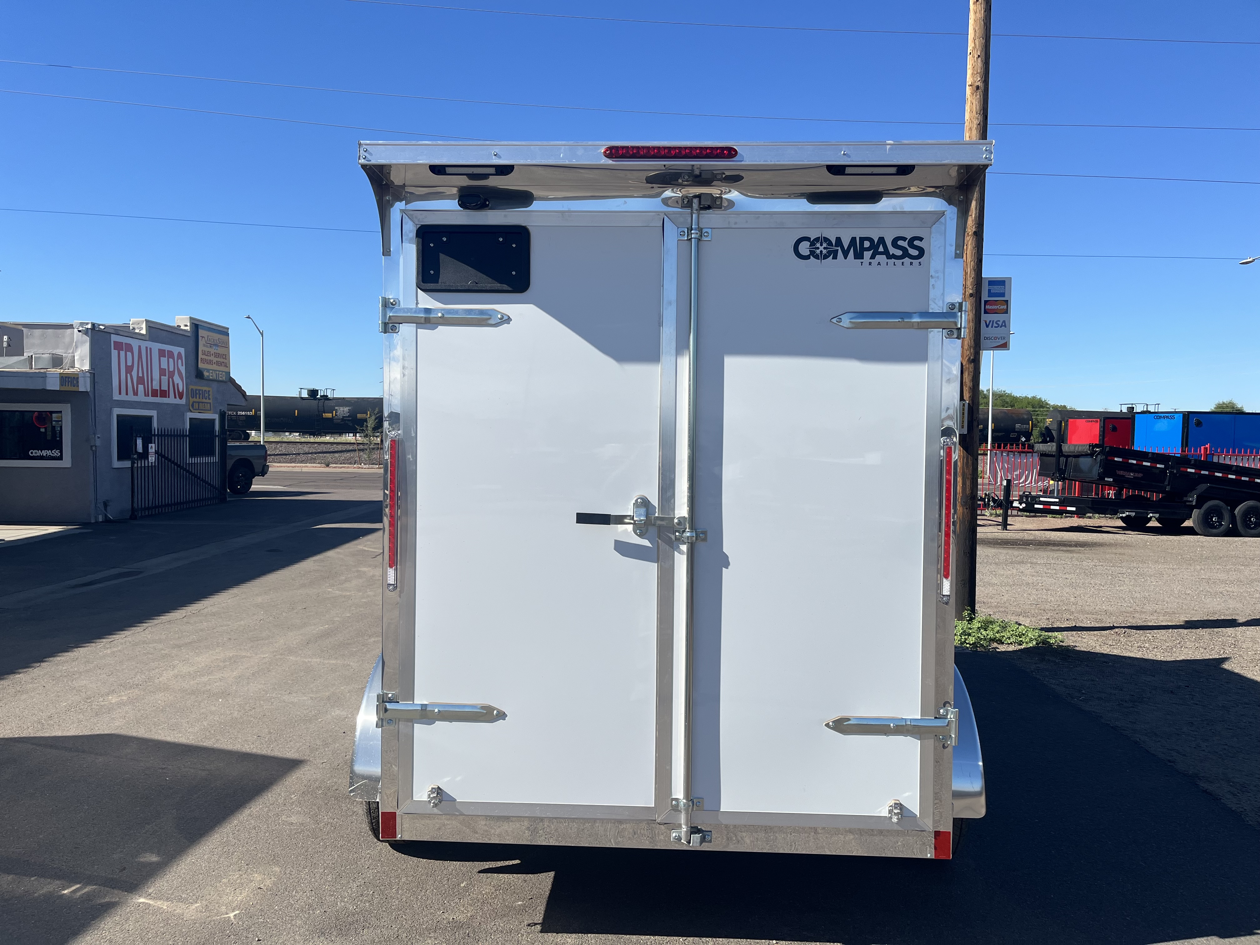 Compass 12x6 Jasper SE, 7K GVWR, Rear Double Doors