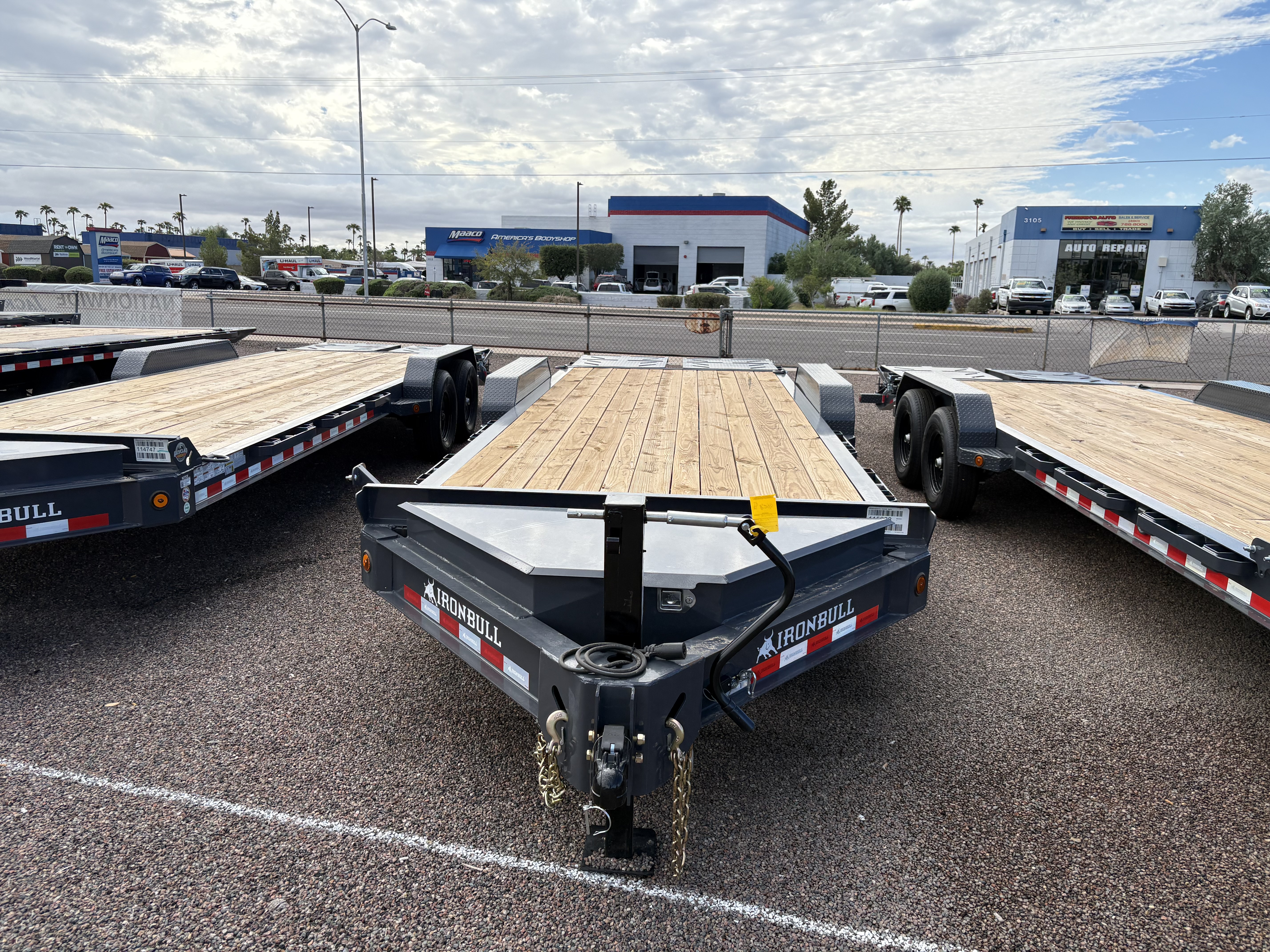 Norstar 20x83 IronBull, Tandem Axle, 14K GVWR, Rampage Ramps