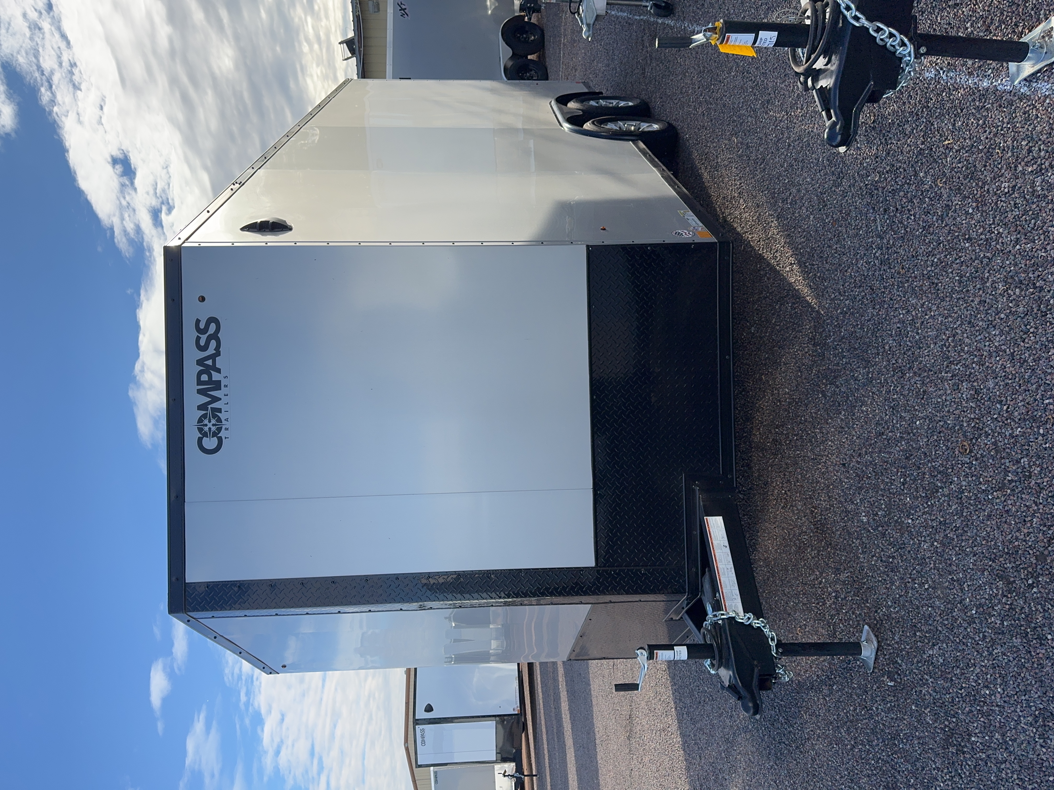 Compass 16x8.5 Jasper SE Car Hauler, 7K GVWR, Ramp Door