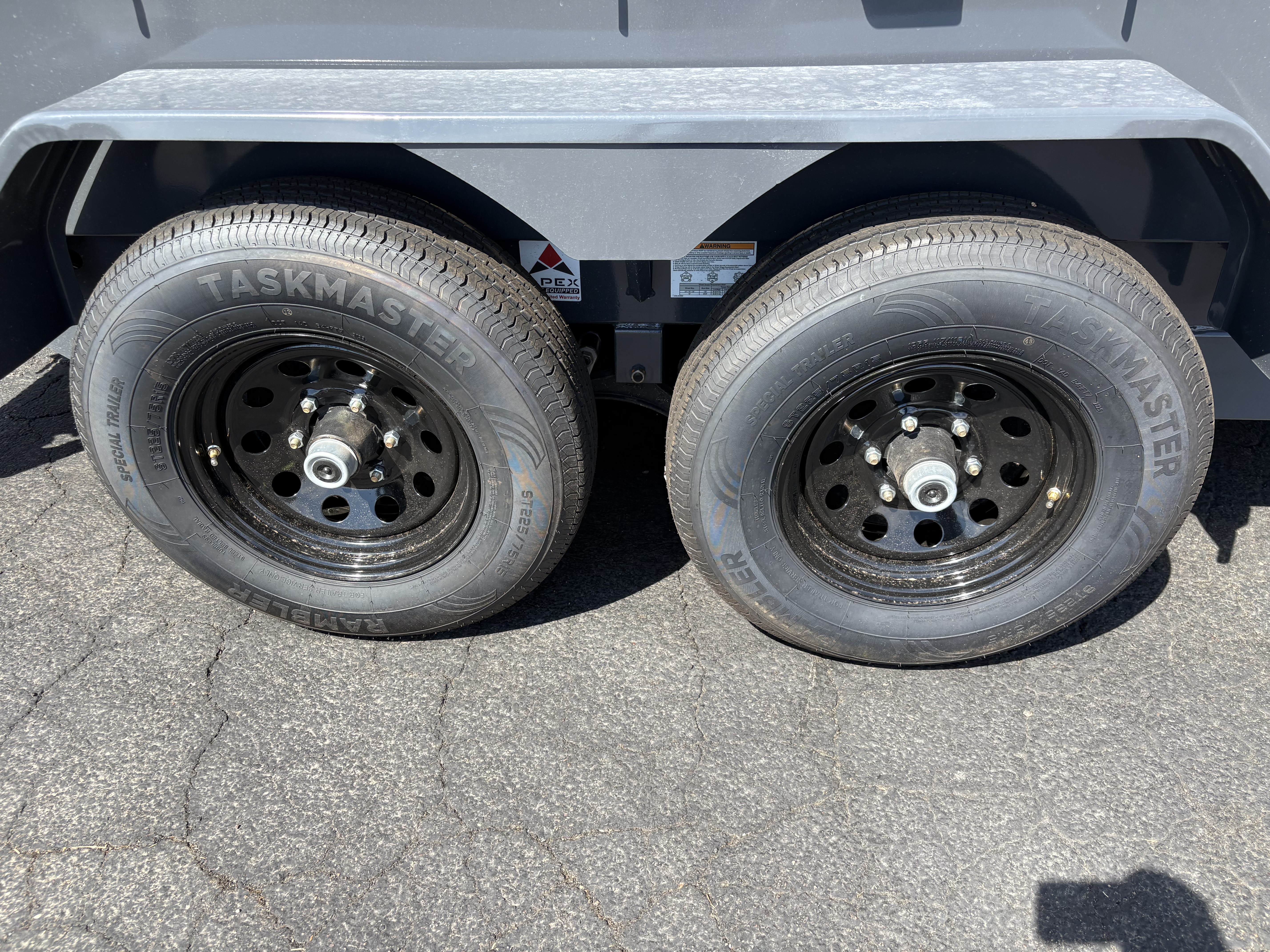 Norstar 12x72 Norstar Tandem Axle Dump, 10K GVWR, 20" Sides