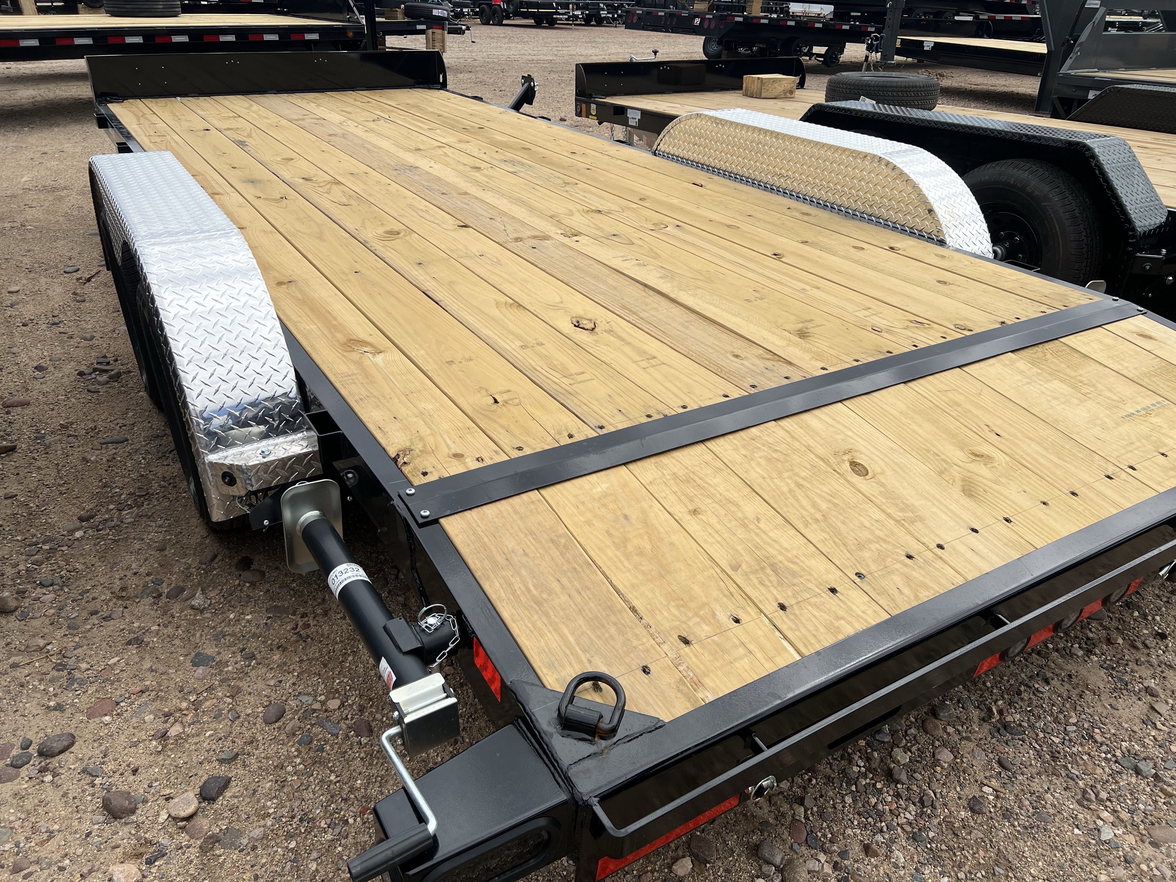 Load Trail 18x83 Tandem Axle Car Hauler, 7K GVWR, Slide In Ramps
