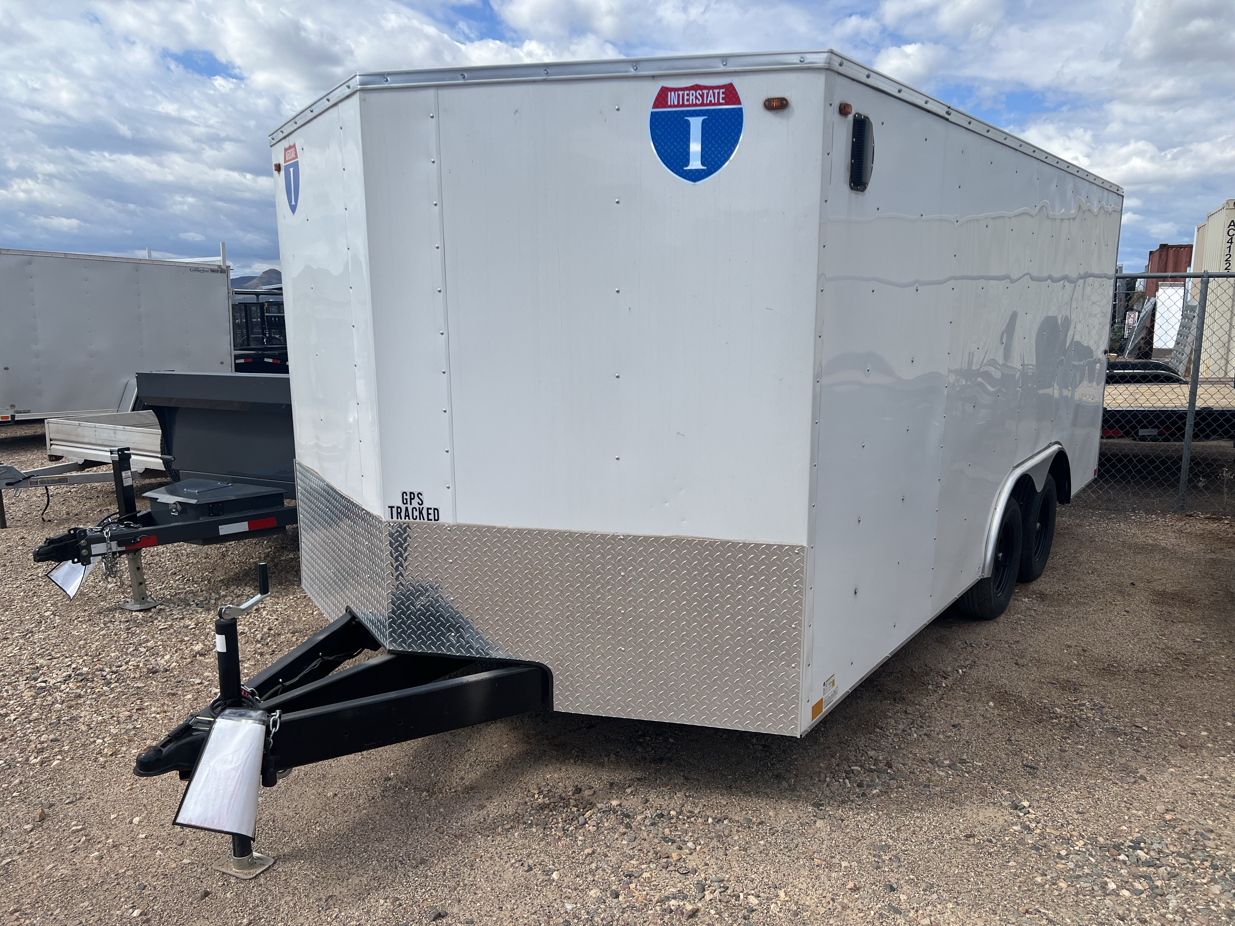 Interstate 8.5 x 16 Tandem Axle, 7K GVWR, Ramp Door