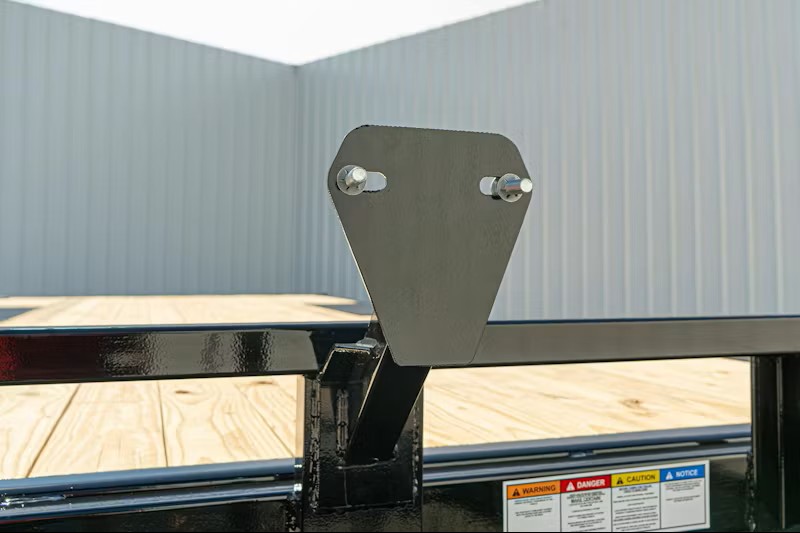 PJ Trailers 24x102 Tandem Axle Deckover, 10K GVWR, Slide In Ramps