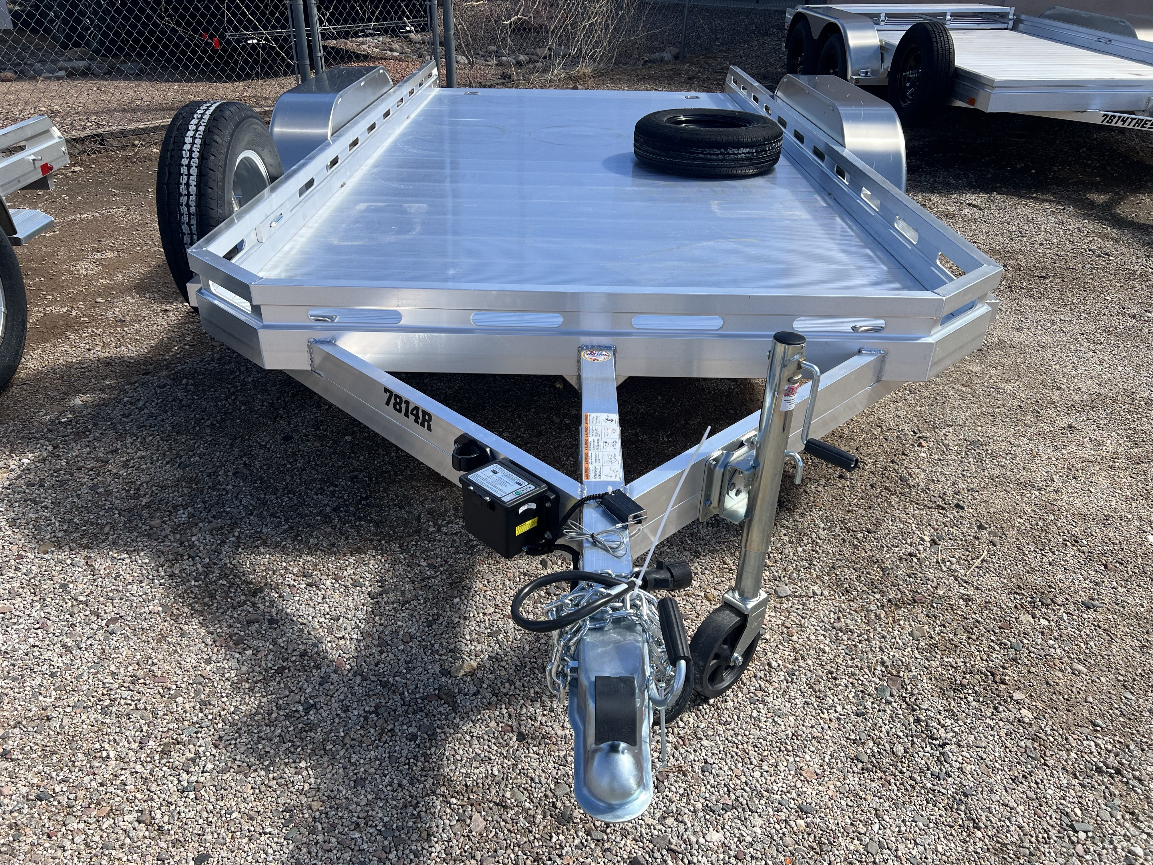 Aluma 14x78 All Aluminum, 7K GVWR, Tandem Axle (7814TA-EL-R-RTD)
