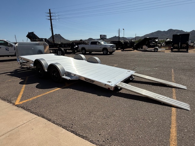 Aluma 18'x82" Aluminum 8218LP TILT Trailer w/ Ramps (8218LP-TILT)