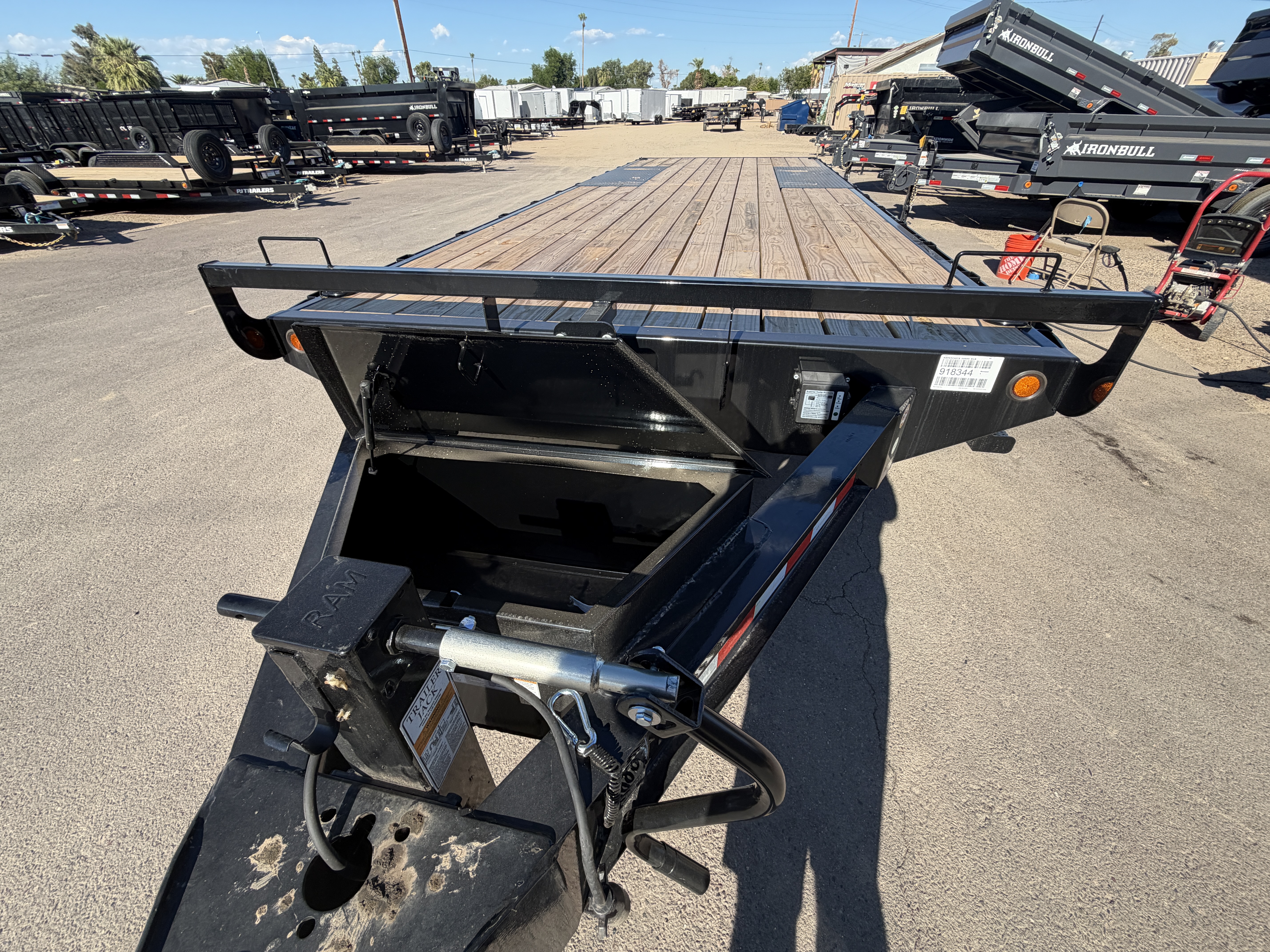 Iron Bull 24'x102" Pintle Deckover Tilt Trailer (TDP)