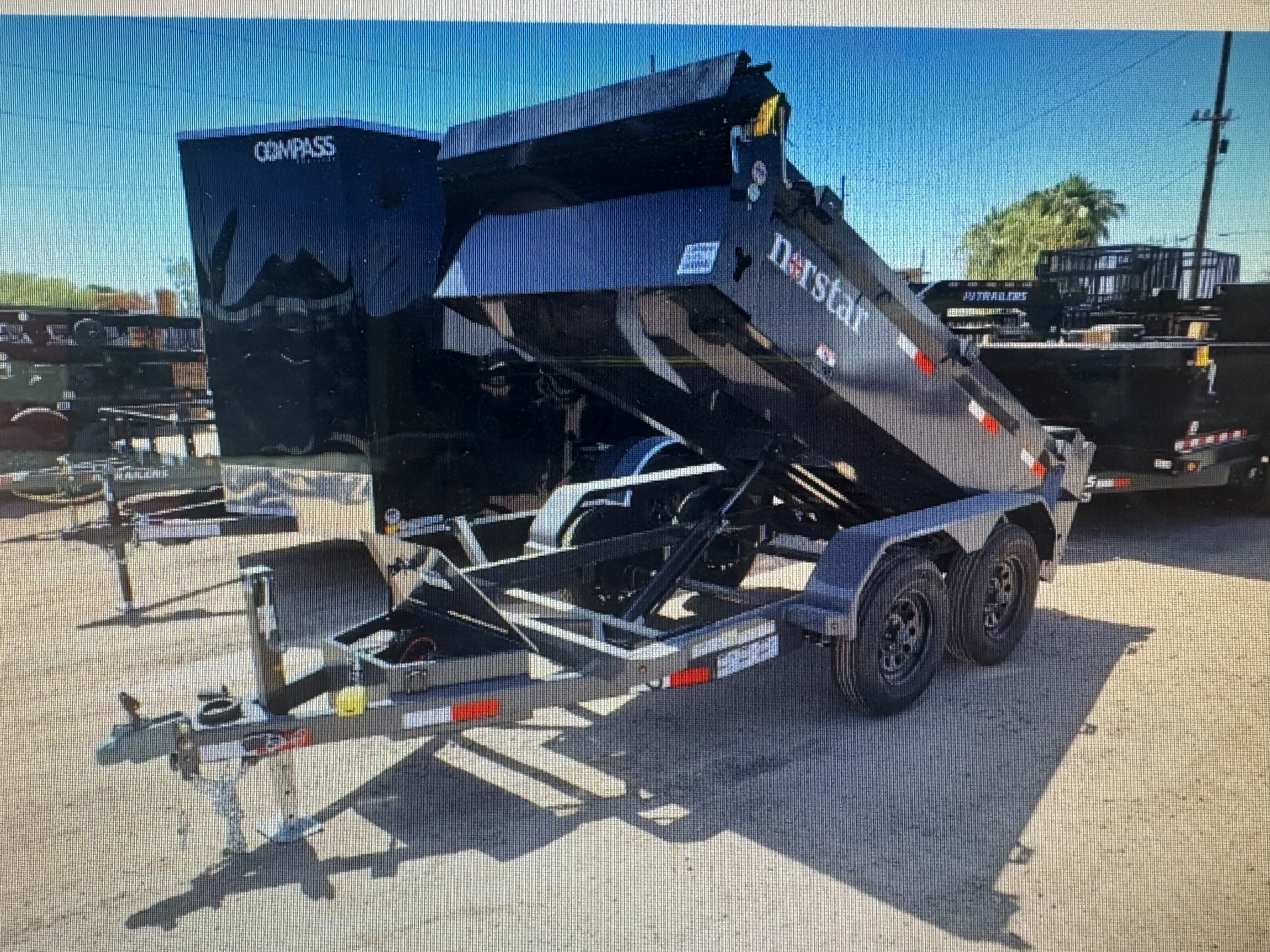 Norstar 10x60 Norstar Tandem Axle Dump, 7K GVWR, 20" Sides