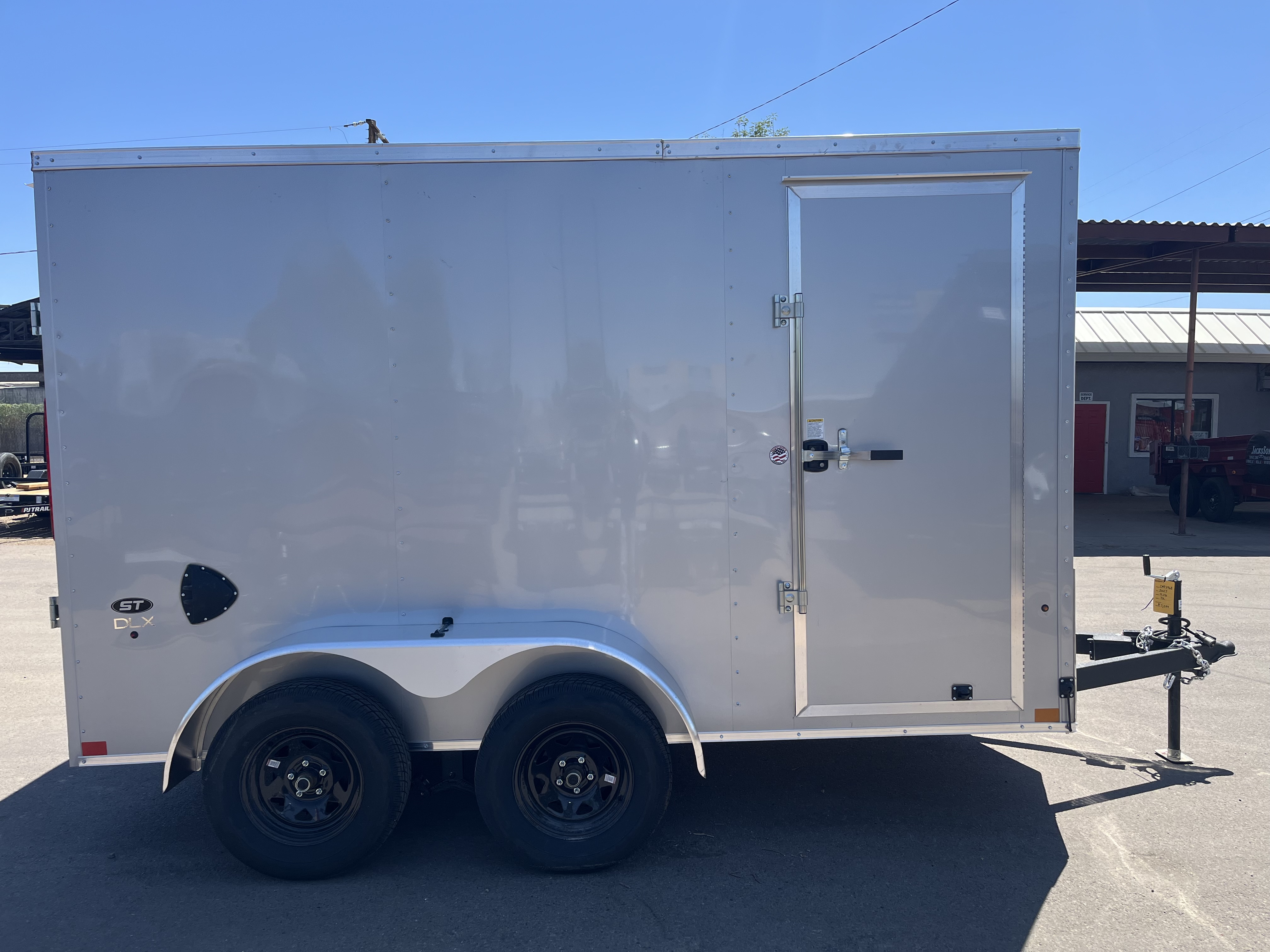 Look 12x6 ST DLX, 7K GVWR, Ramp Door