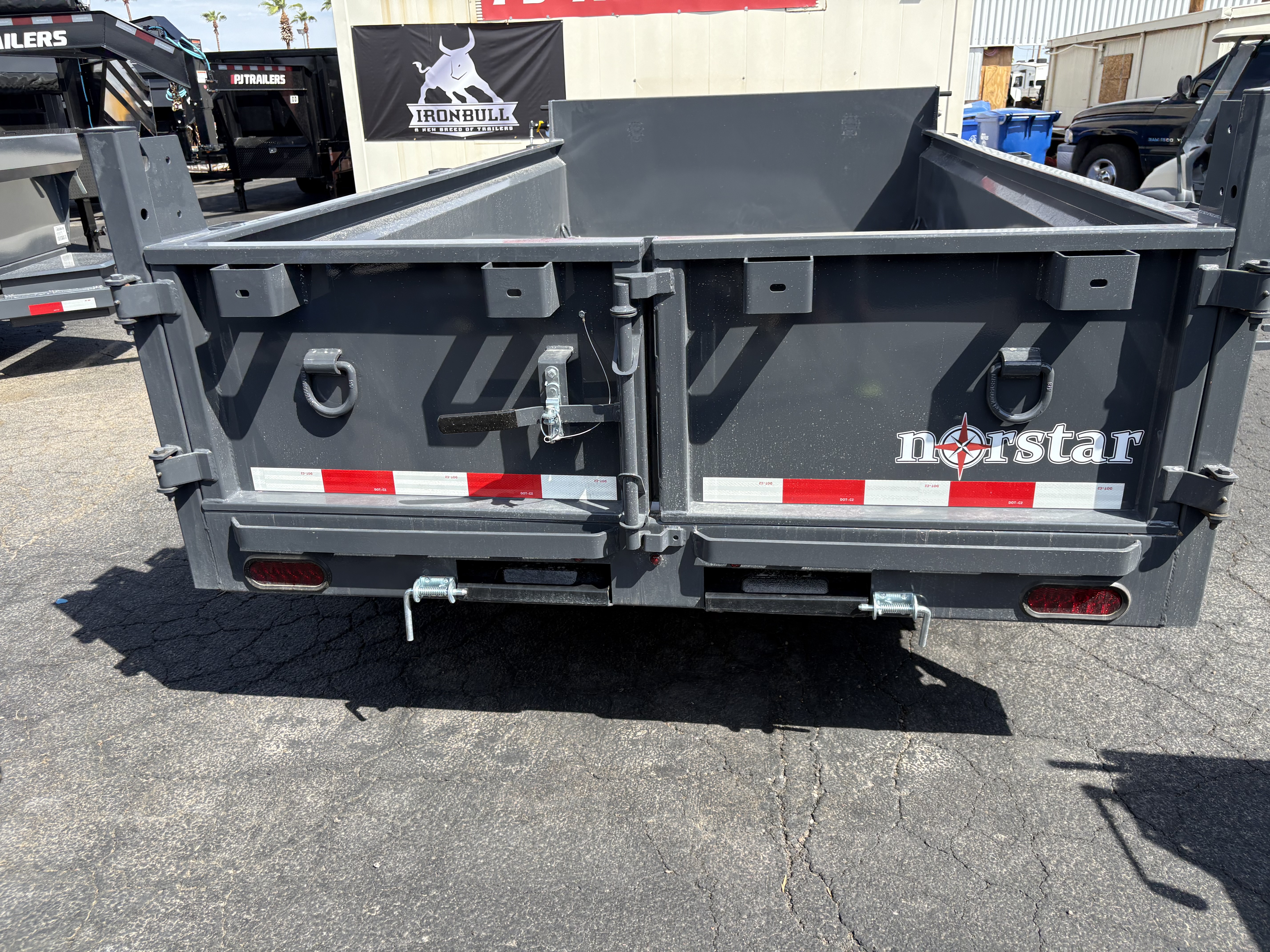 Norstar 12x72 Norstar Tandem Axle Dump, 10K GVWR, 20" Sides