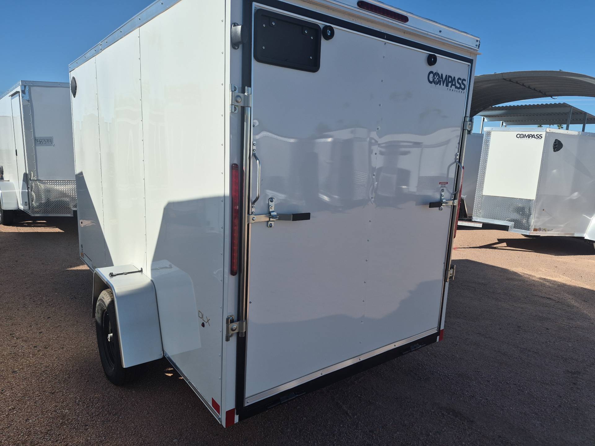 Compass 12x6 Indigo DLX, 3K GVWR, Ramp Door
