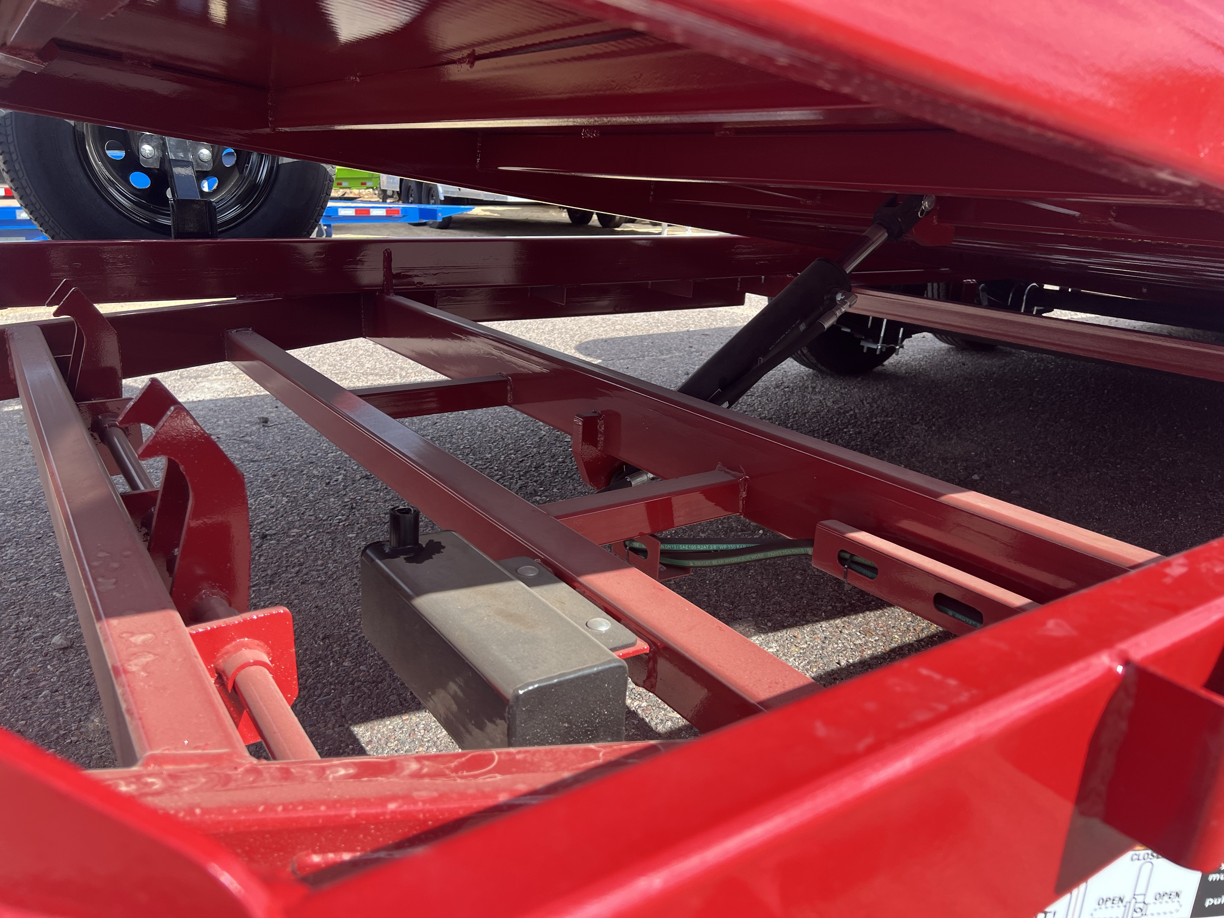Norstar 20x83 IronBull Tandem Axle Car Hauler Tilt, 10K GVWR, Steel Deck