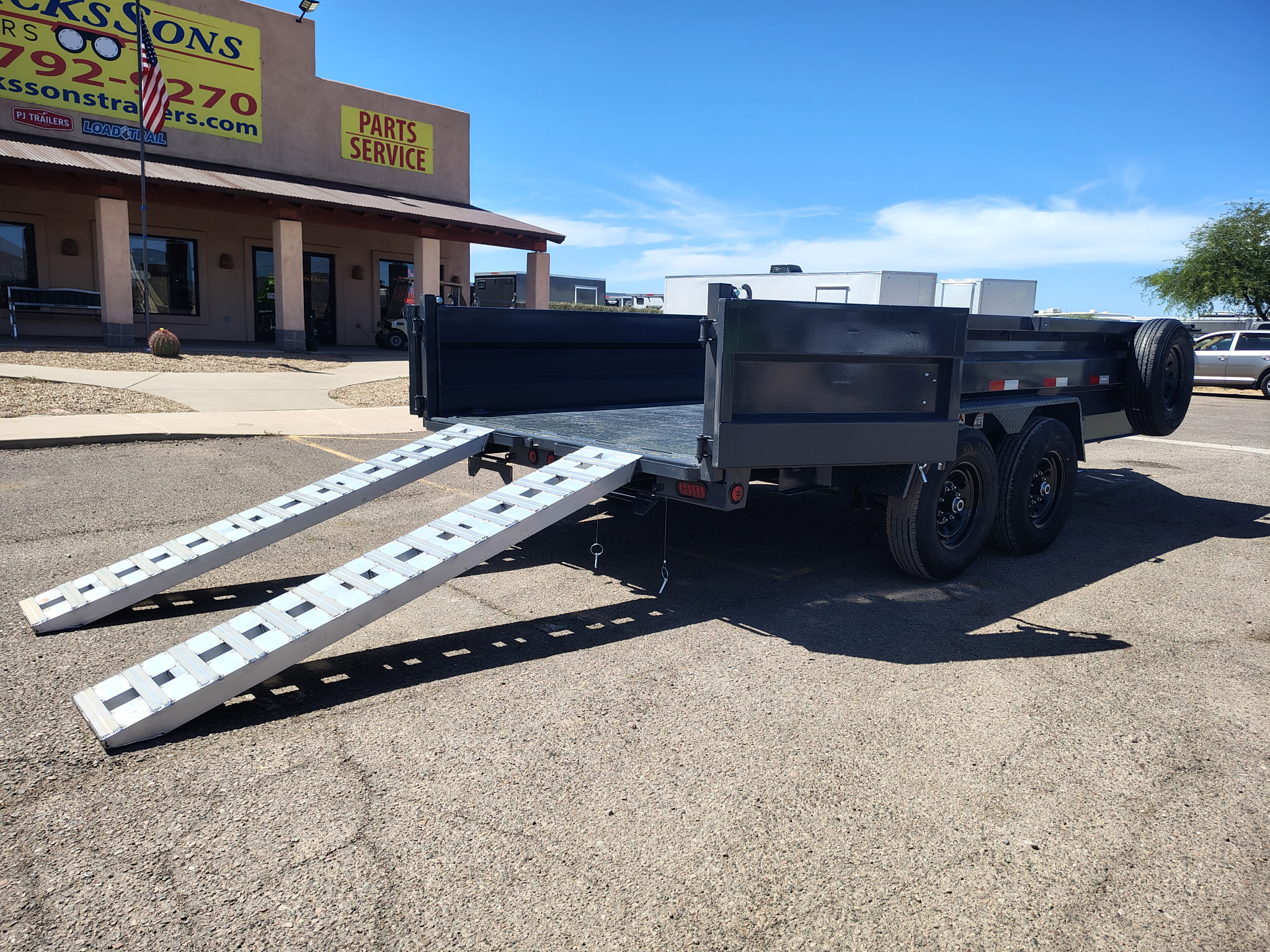 Norstar 16x83 Ironbull Tandem Axle Dump, 15K GVWR, 24" Sides