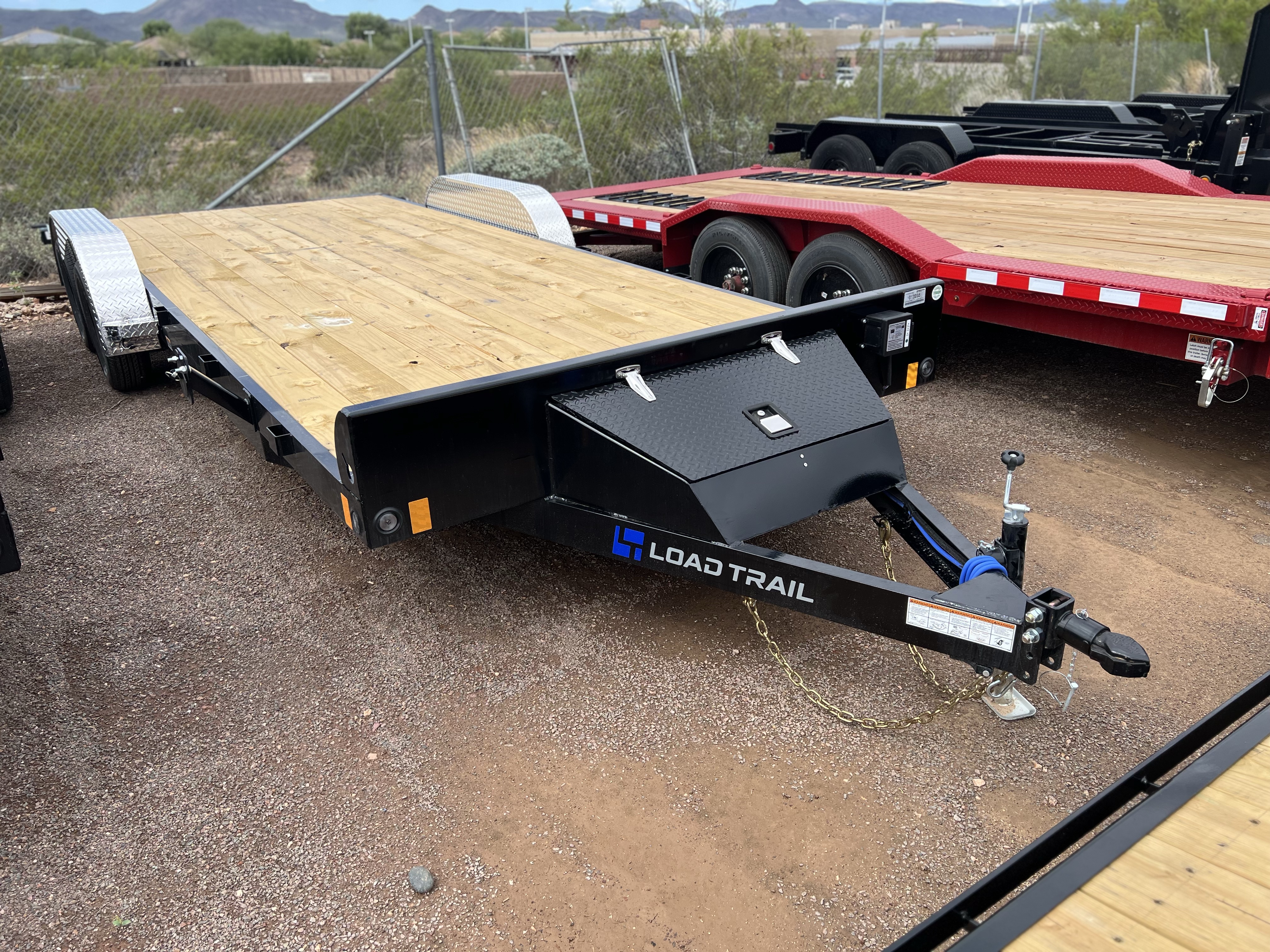 Load Trail 20x83 Tandem Axle Car Hauler, 7K GVWR, Slide In Ramps
