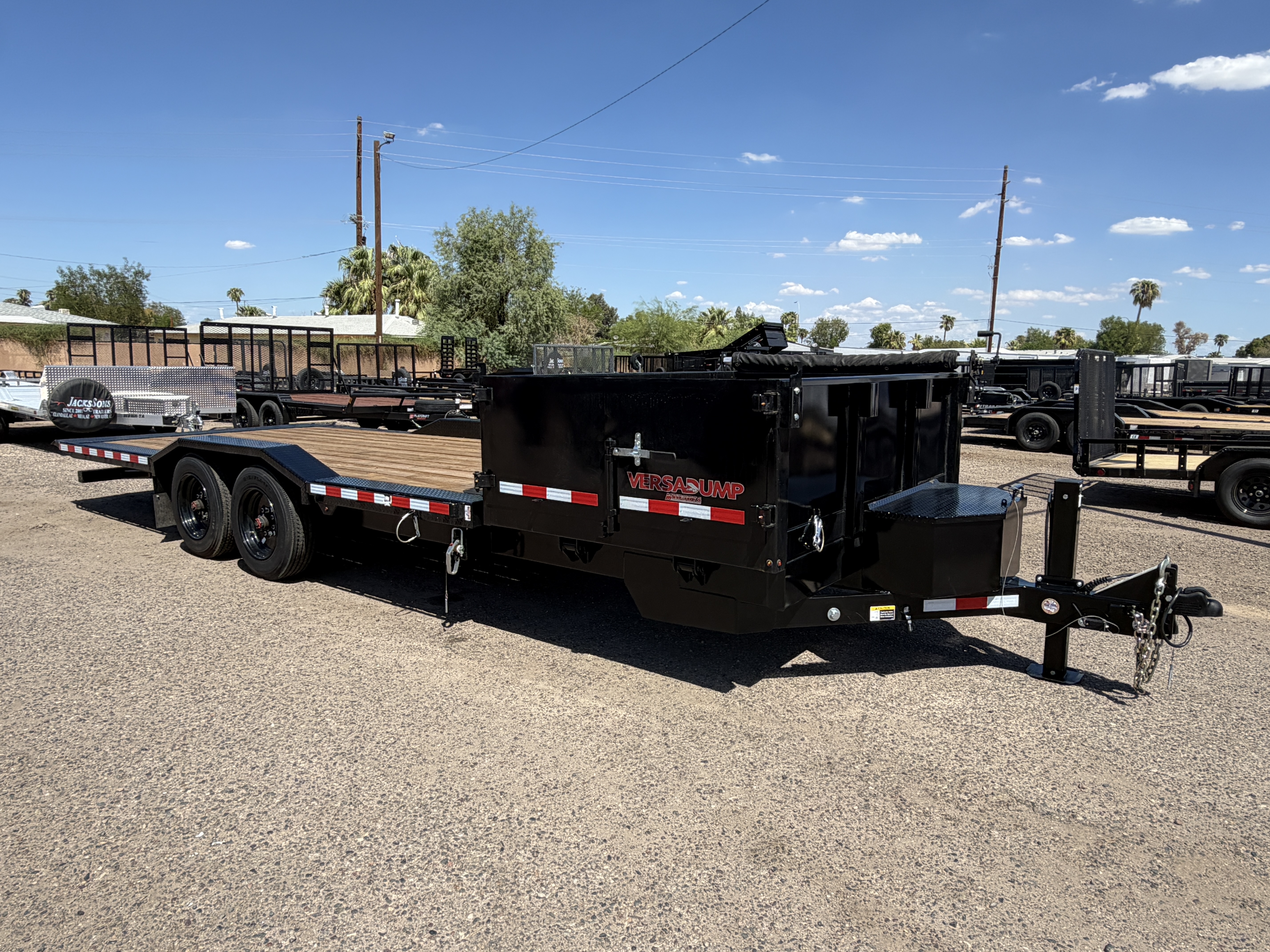 Midsota 23'x102" Scissor Side Dump Trailer w/ 24" Sides (HS)
