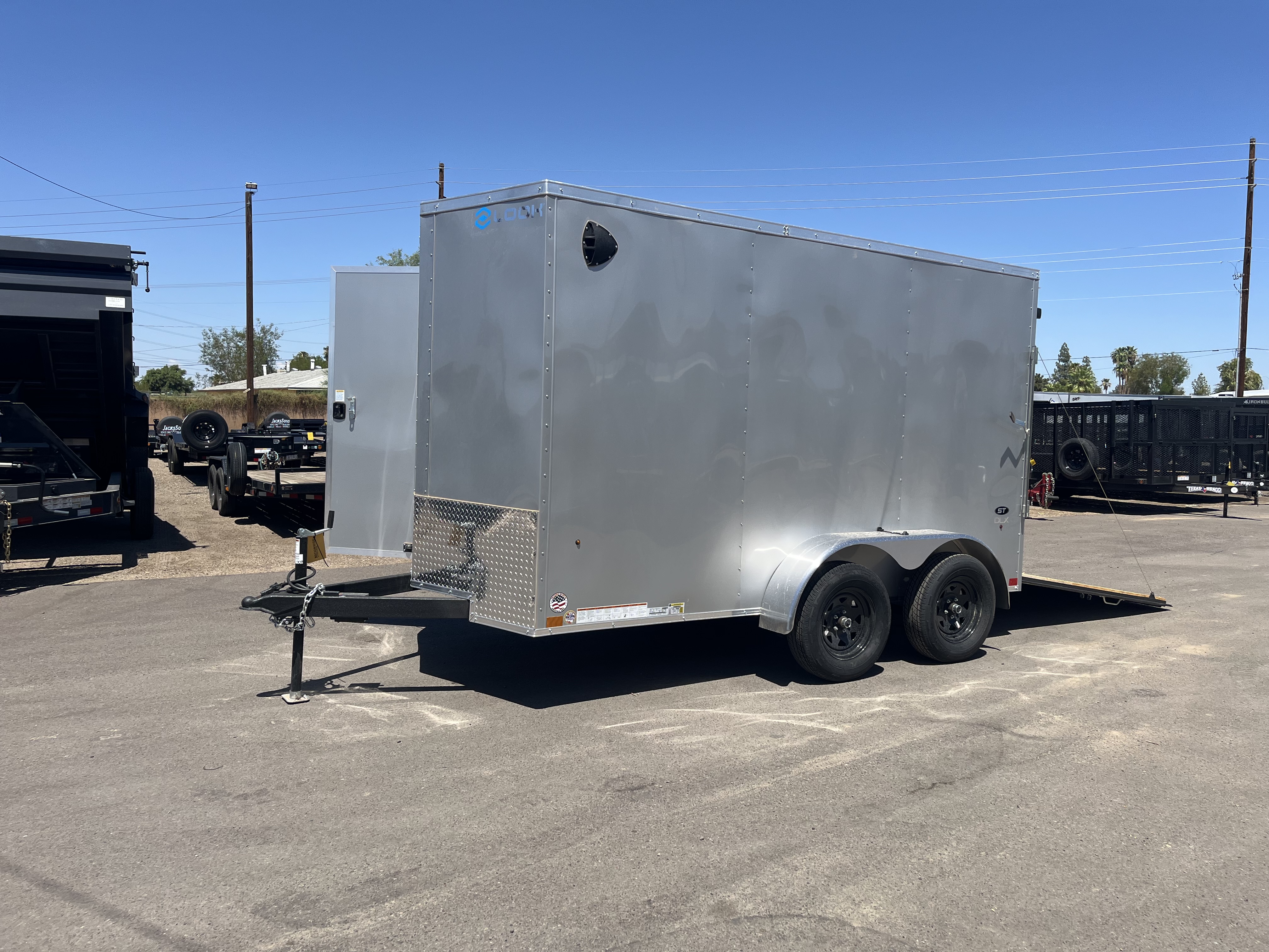 Look 12x6 ST DLX, 7K GVWR, Ramp Door